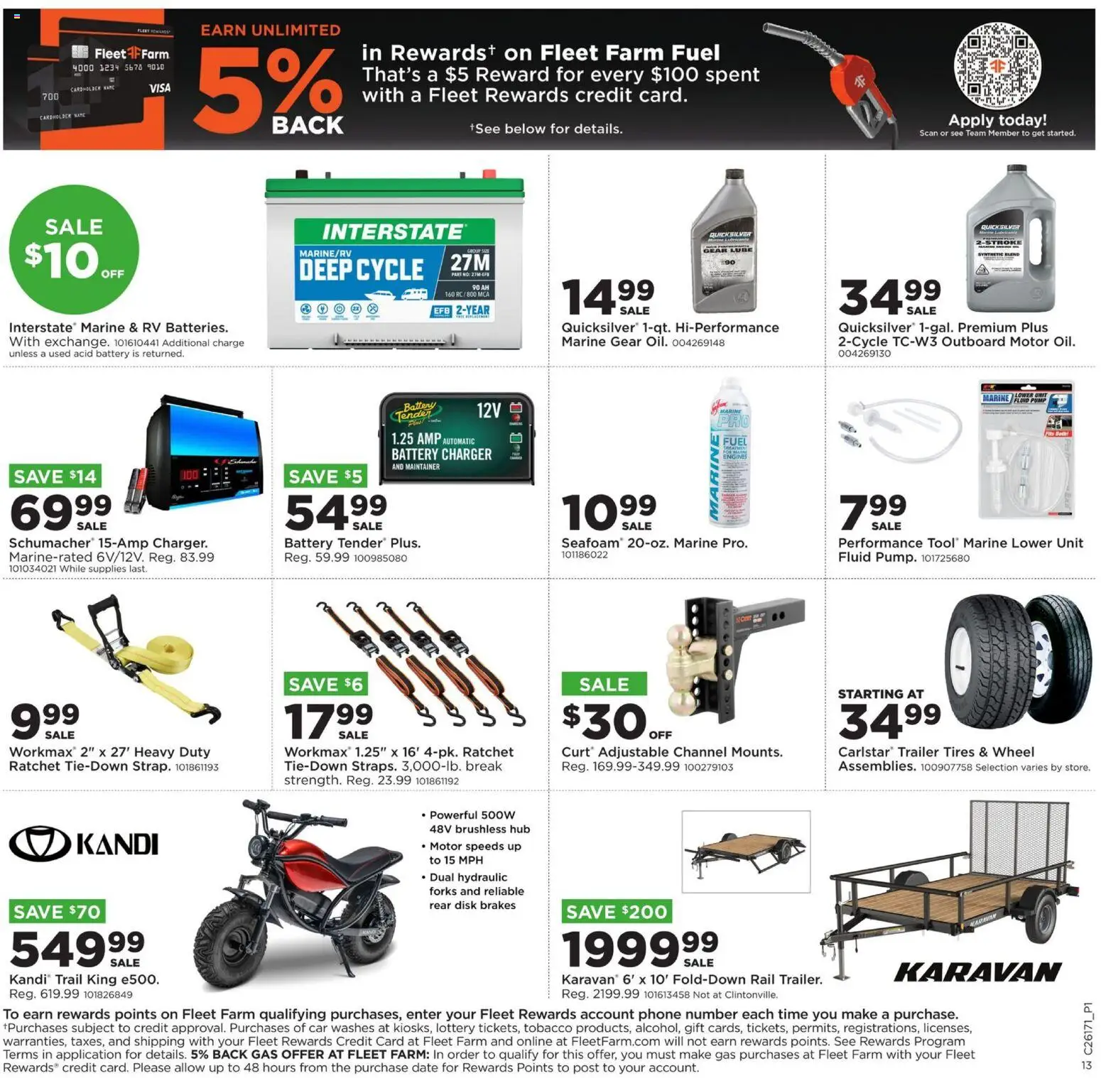 Mills Fleet Farm Weekly Ad - valid from 20.04.2026 | Page: 20 | Products: Ratchet, Hub, Suit, Disk
