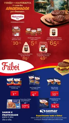 Semar Supermercado - Ofertas Friboi - Pré-Visualização do folheto da loja Semar Supermercado, válido de 10.02.2026