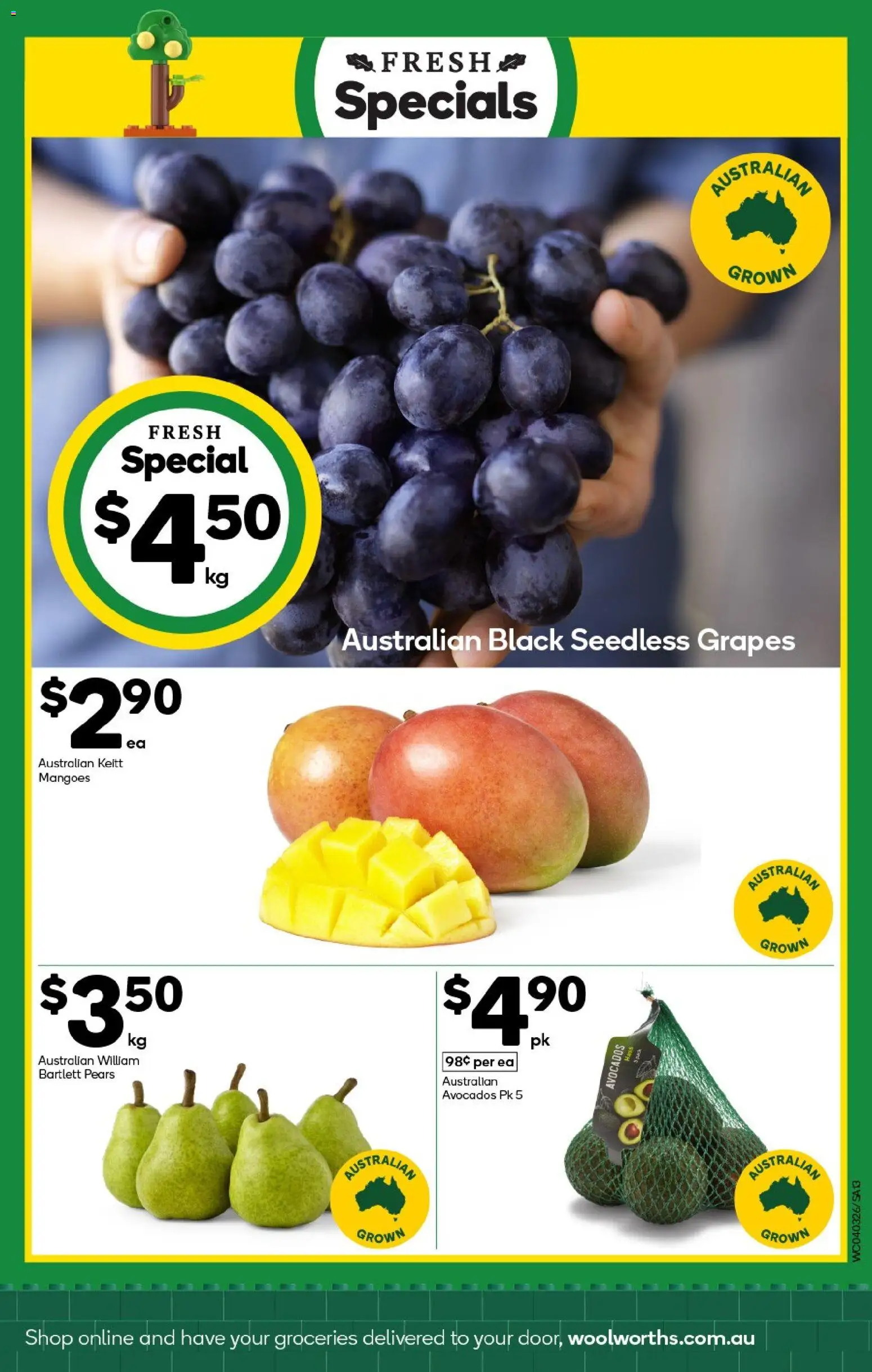 Woolworths catalogue - valid from 04.03.2026 | Page: 13 | Products: Grapes