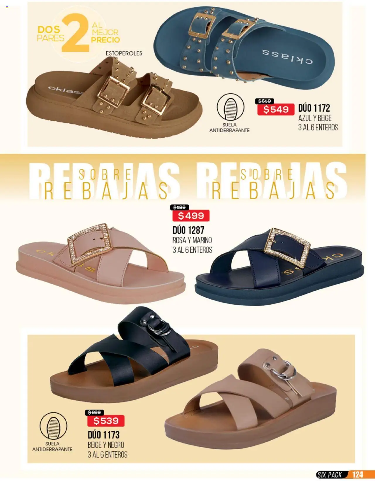 Nuevas ofertas de Cklass válidas en toda la República Mexicana desde el 23.06.2025. ¡Encuentra las mejores ofertas en Cklass catálogo Rebajas Sobre Calzado! | Página: 125