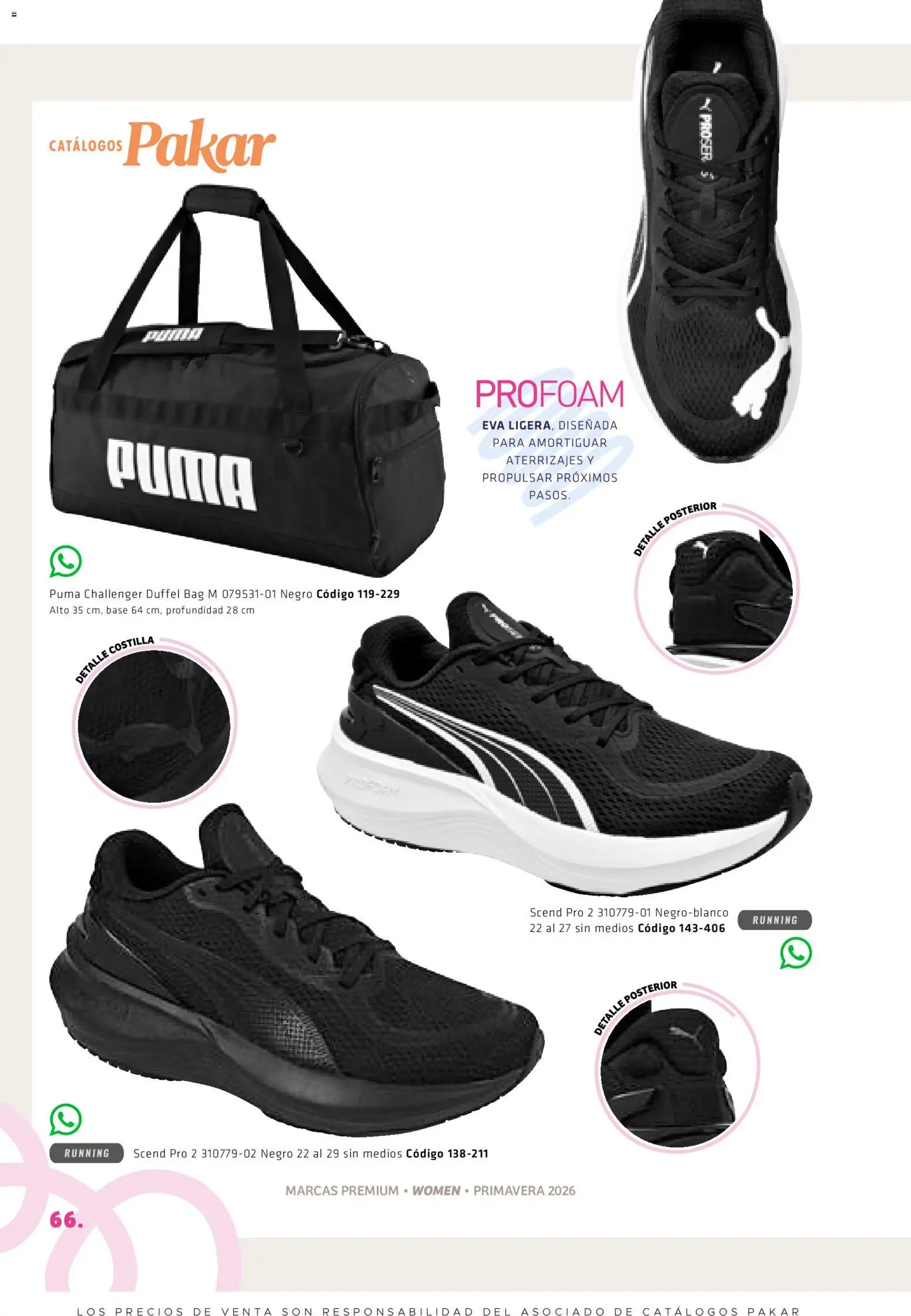 Nuevas ofertas de SC Pakar válidas en toda la República Mexicana desde el 27.02.2026. ¡Encuentra las mejores ofertas en SC Pakar catálogo Premium Women! | Página: 66