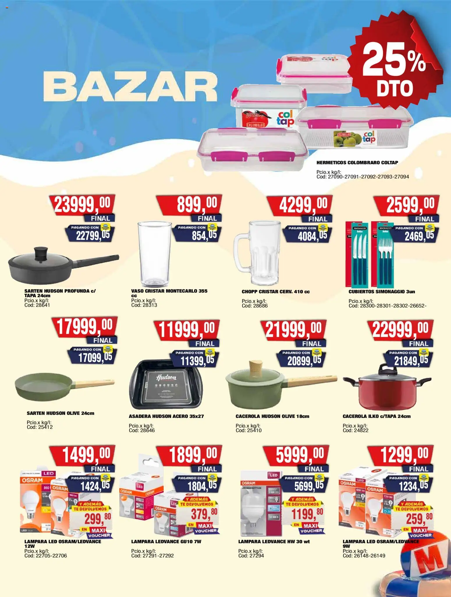 Maxiconsumo ofertas │ válido desde el 02.02.2026 | Página: 31 | Productos: Asadera, Sartén, Lámpara, Té