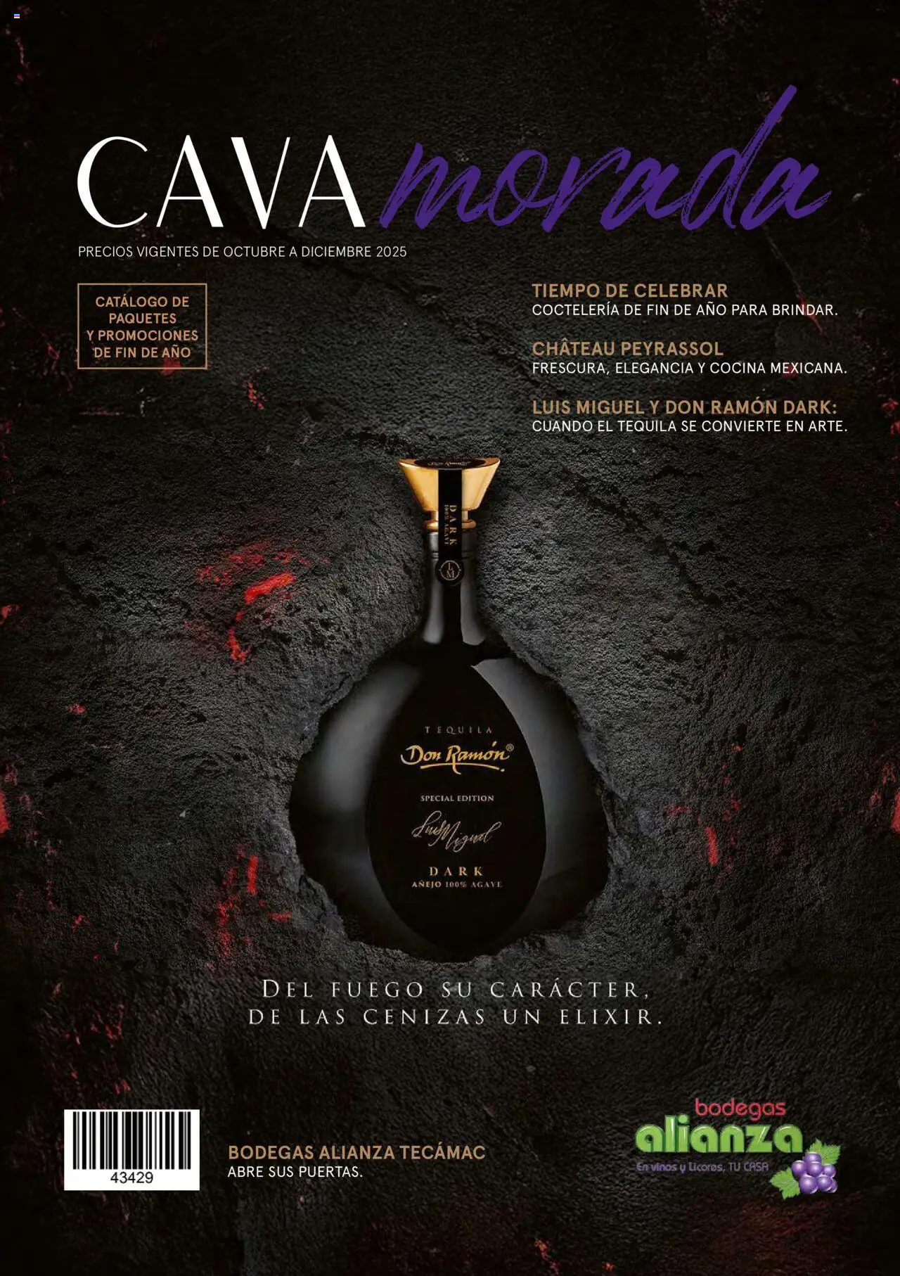 Nuevas ofertas de Bodegas Alianza válidas en toda la República Mexicana desde el 01.10.2025. ¡Encuentra las mejores ofertas en Bodegas Alianza - Catálogo Cava Morada! | Página: 1 | Productos: Tequila, Cava, Cocina