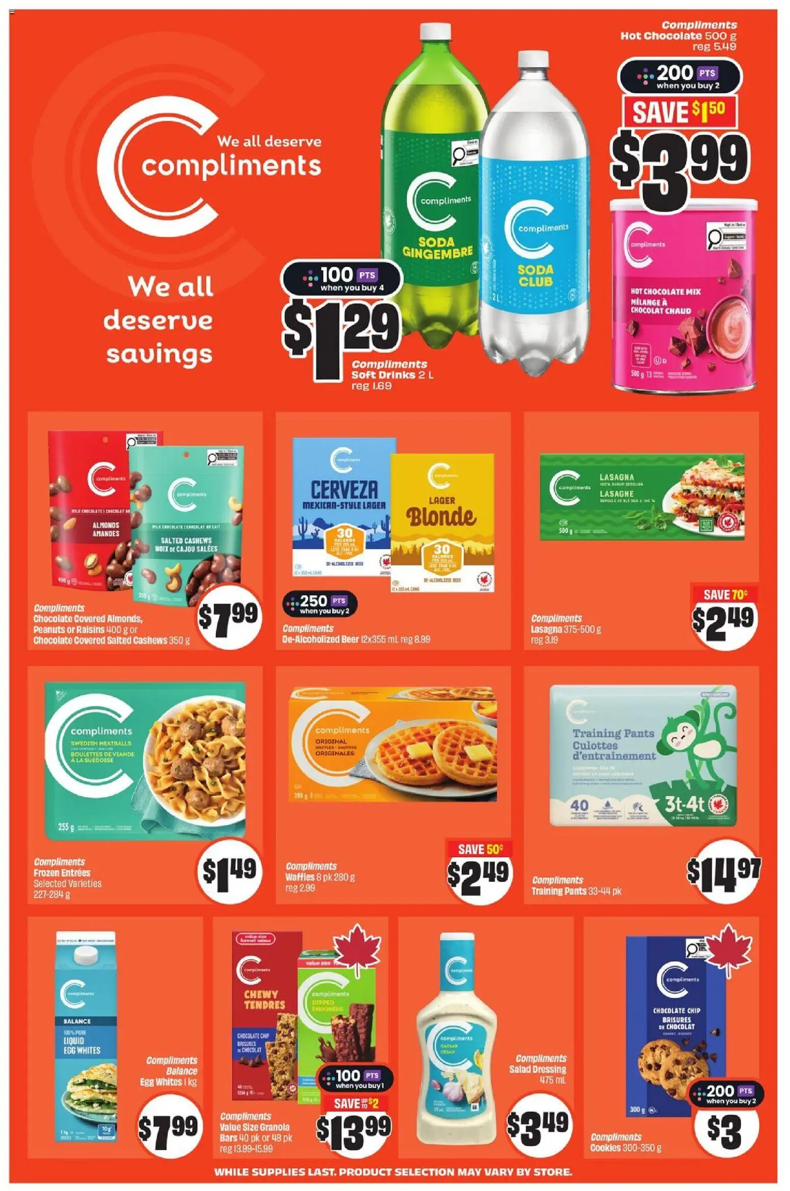 FreshCo flyer valid from 01.01.2026 | Page: 6 | Products: Cookies, Salad, Milk, Chocolate