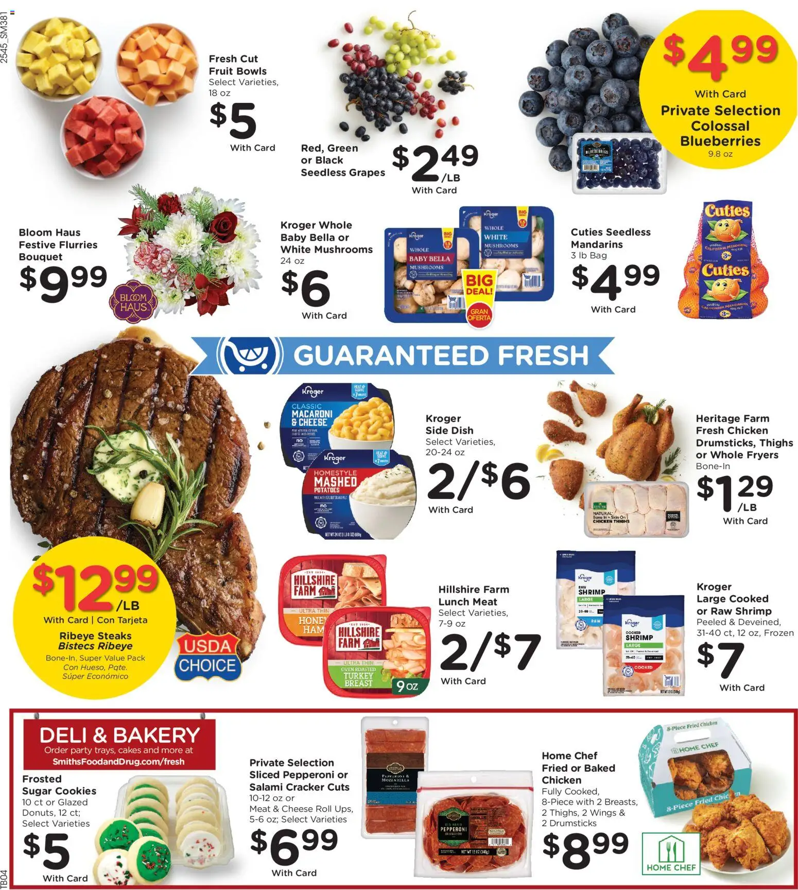 Smith's Weekly Ad - valid from 10.12.2025 | Page: 13 | Products: Mandarins, Cheese, Grapes, Oven