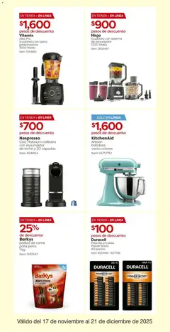 Vista previa de Costco catálogo, nuevo folleto de la tienda, válido en México a partir del 17.11.2025 | Página: 17
