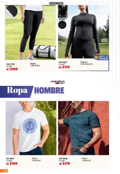 Vista previa de Andrea catálogo Outlet, nuevo folleto de la tienda, válido en México a partir del 05.04.2026 | Página: 212 | Productos: Chamarra, Ropa, Playera