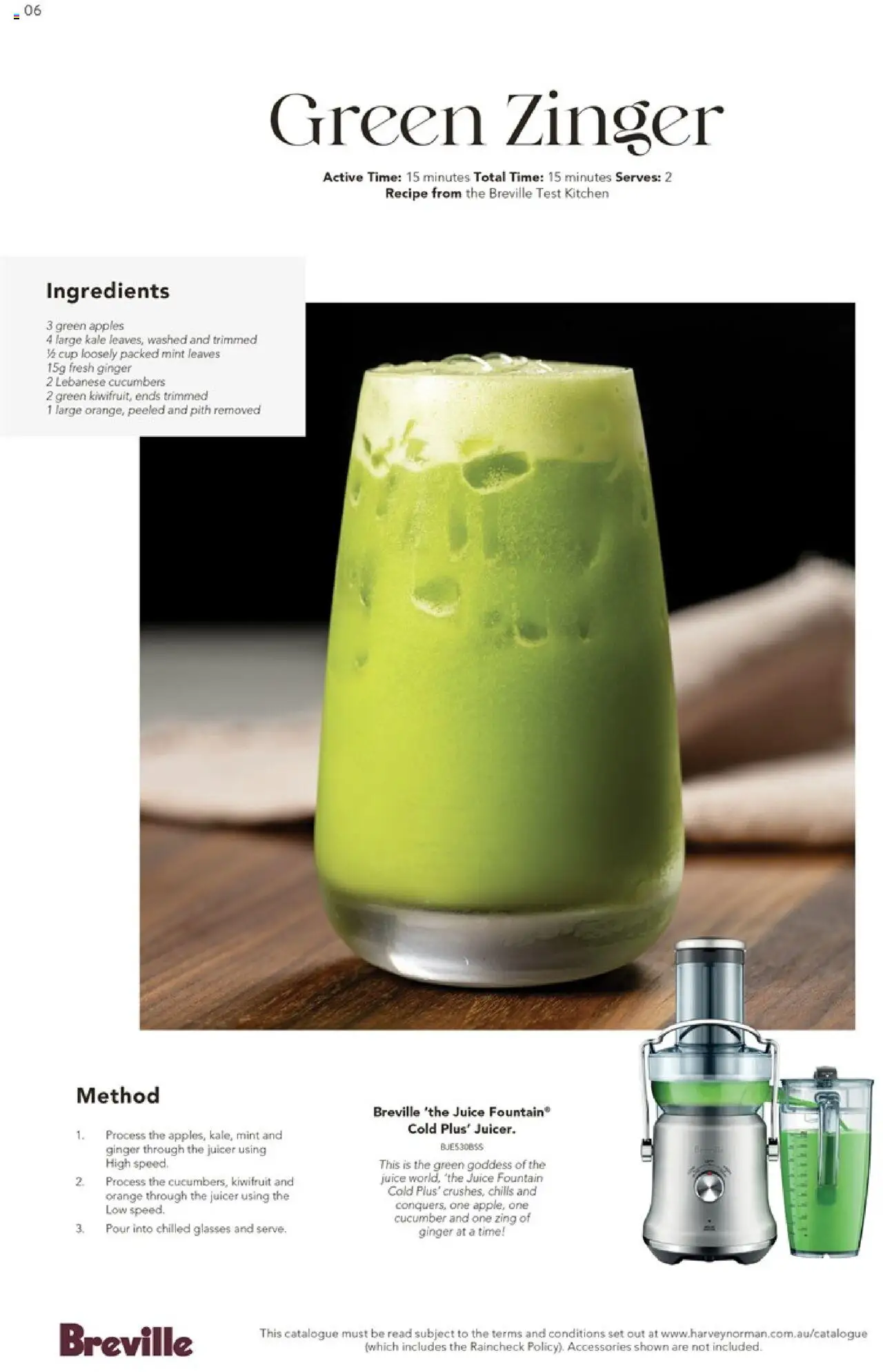 Harvey Norman catalogue - valid from 11.08.2025 | Page: 6 | Products: Kiwifruit, Cucumbers, Glasses, Juicer