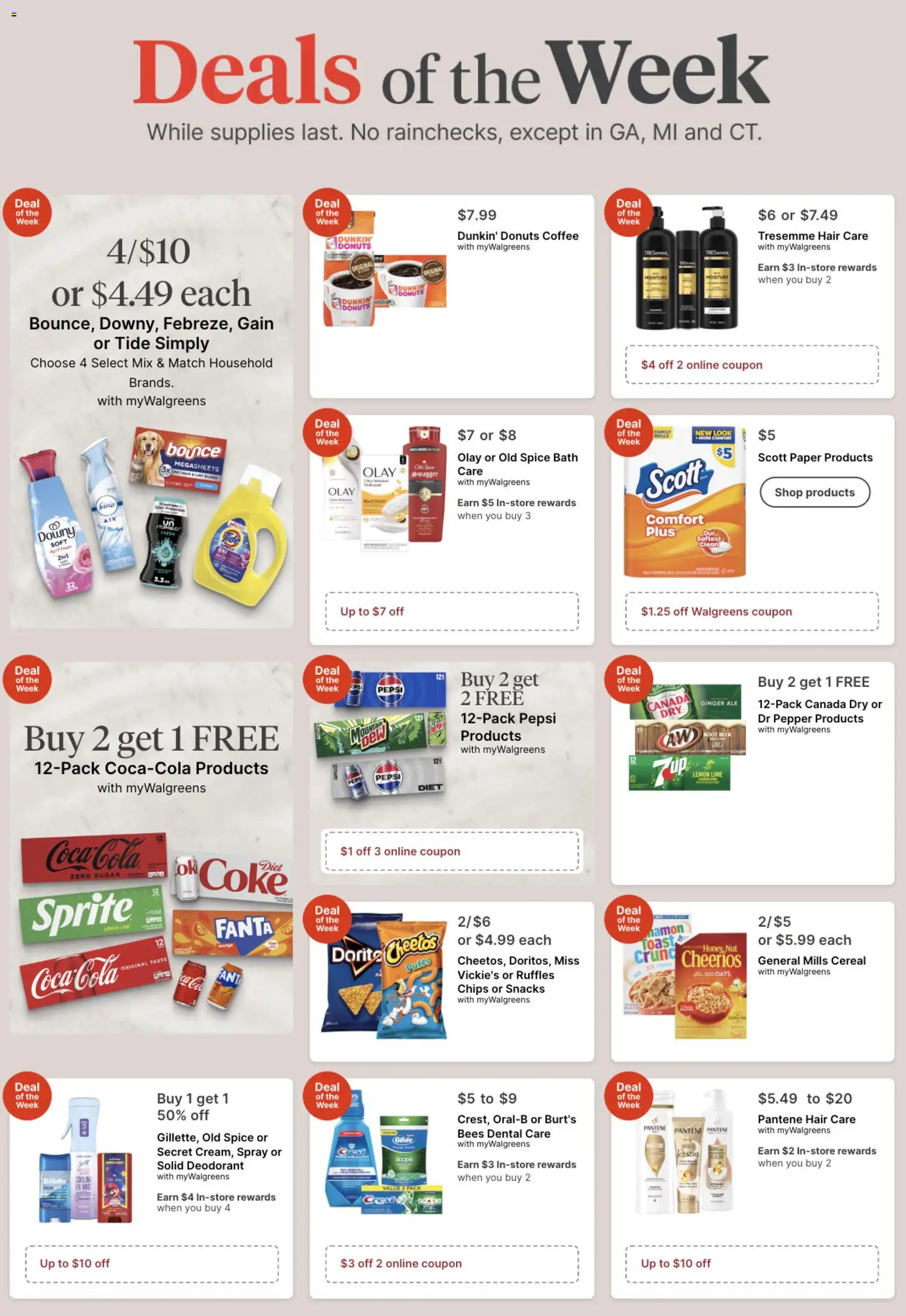 Walgreens Weekly Ad - valid from 05.04.2026 | Page: 1 | Products: Ginger, Chips, Sugar, Lime