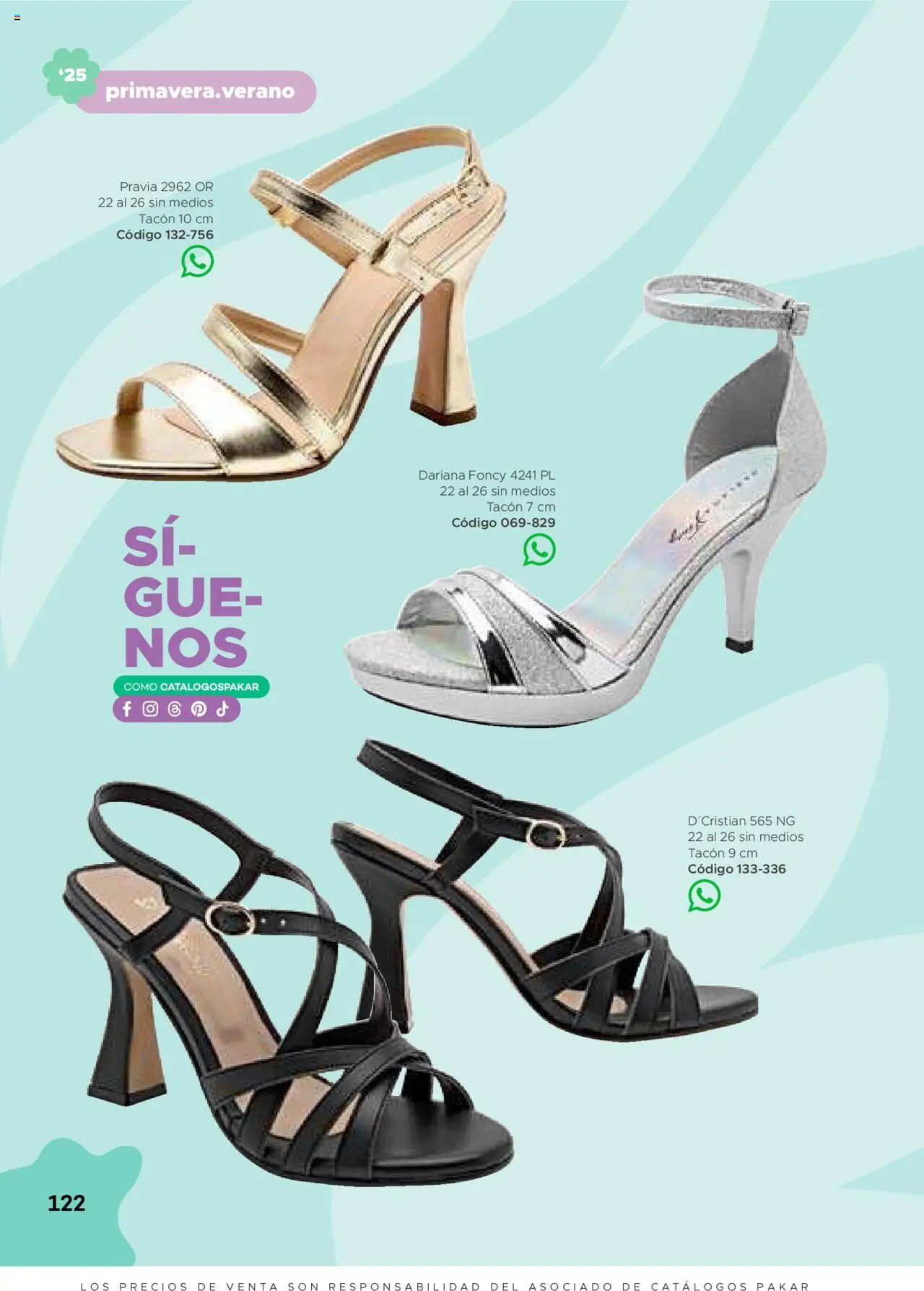 Nuevas ofertas de SC Pakar válidas en toda la República Mexicana desde el 31.01.2025. ¡Encuentra las mejores ofertas en SC Pakar catálogo Primavera Verano! | Página: 122