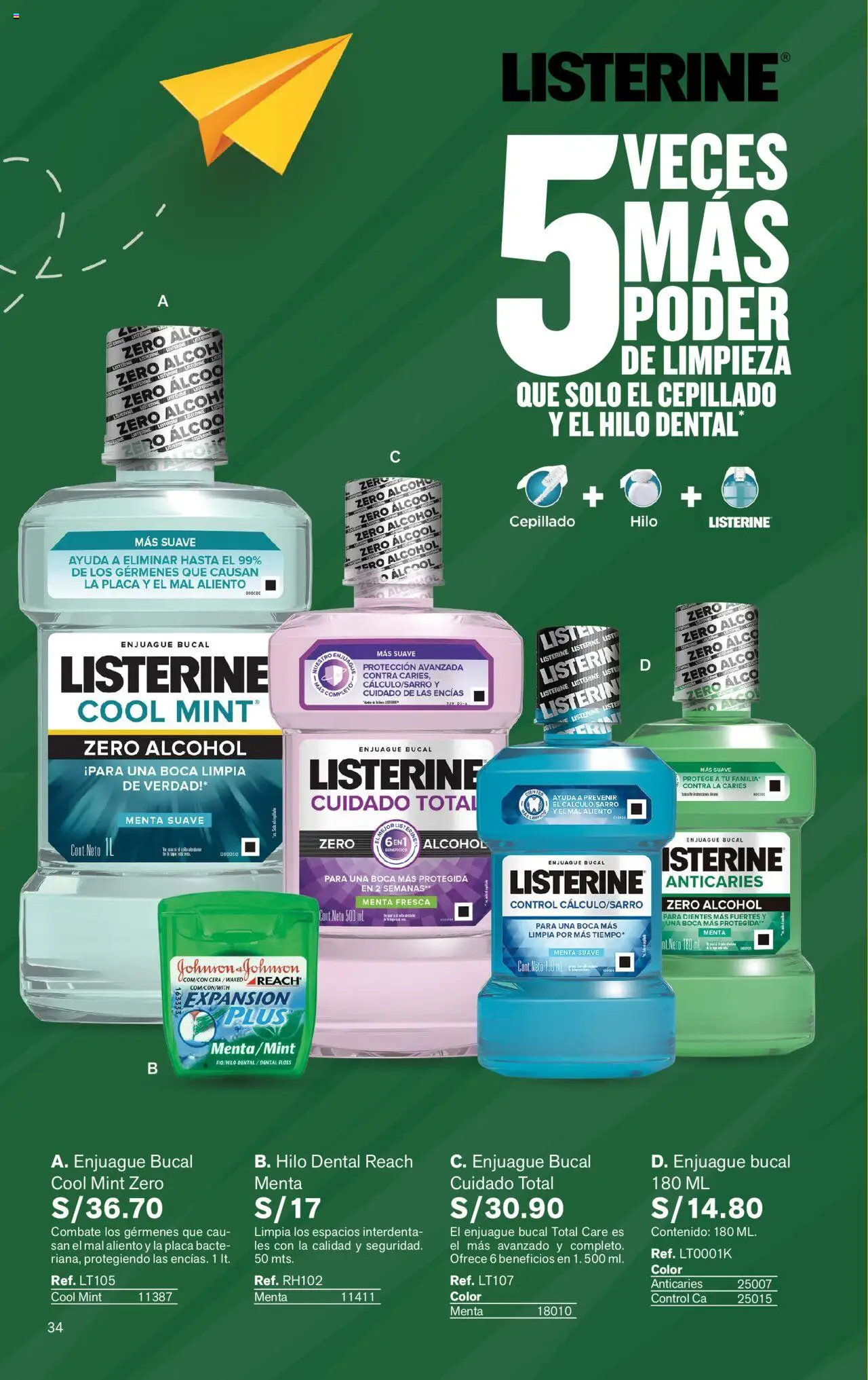 Catálogo Leonisa válido desde 24.06.2025 | Página: 34 | Productos: Enjuague bucal