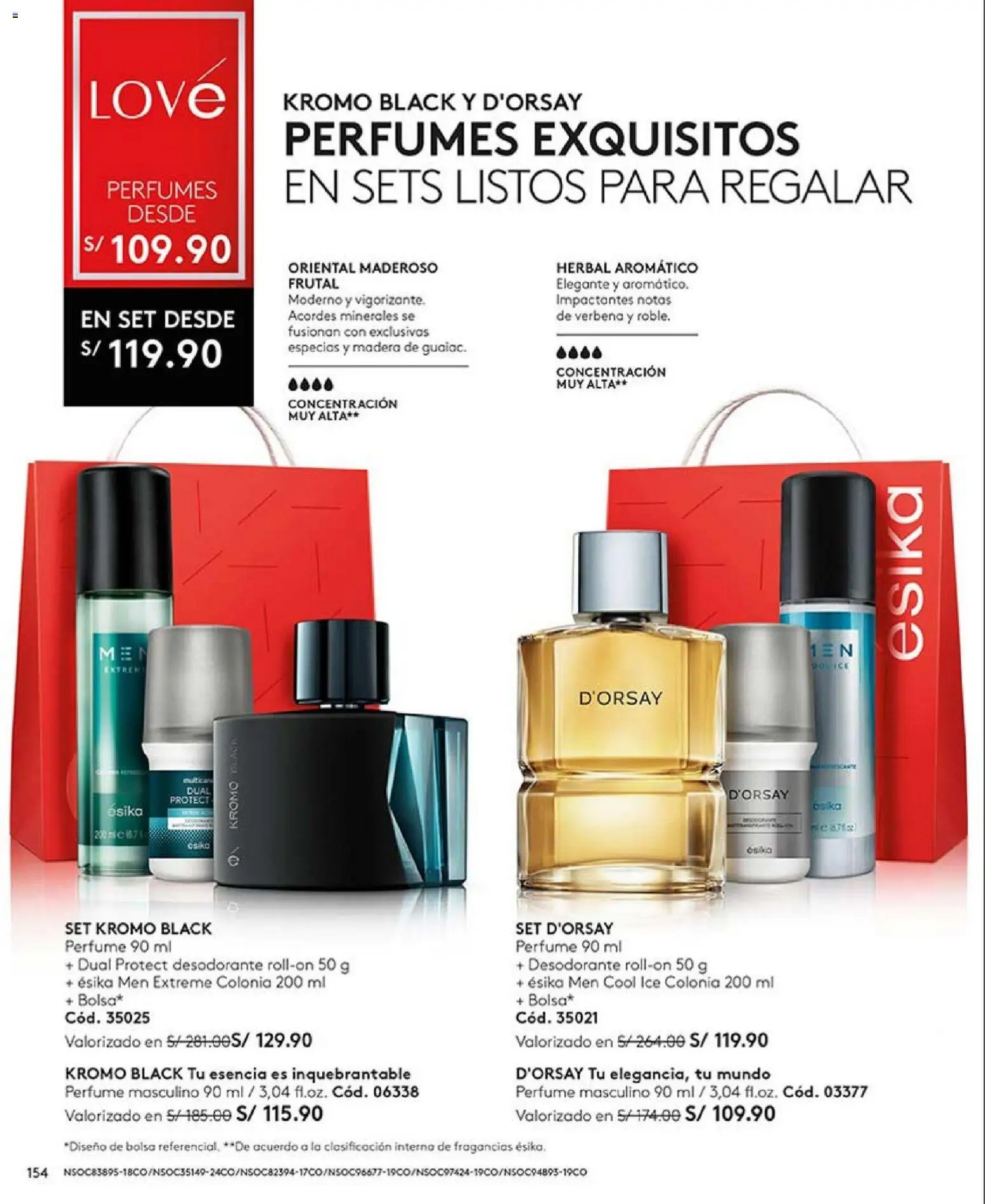 Catálogo Ésika válido desde 17.01.2026 | Página: 154 | Productos: Desodorante, Bolsa, Perfume