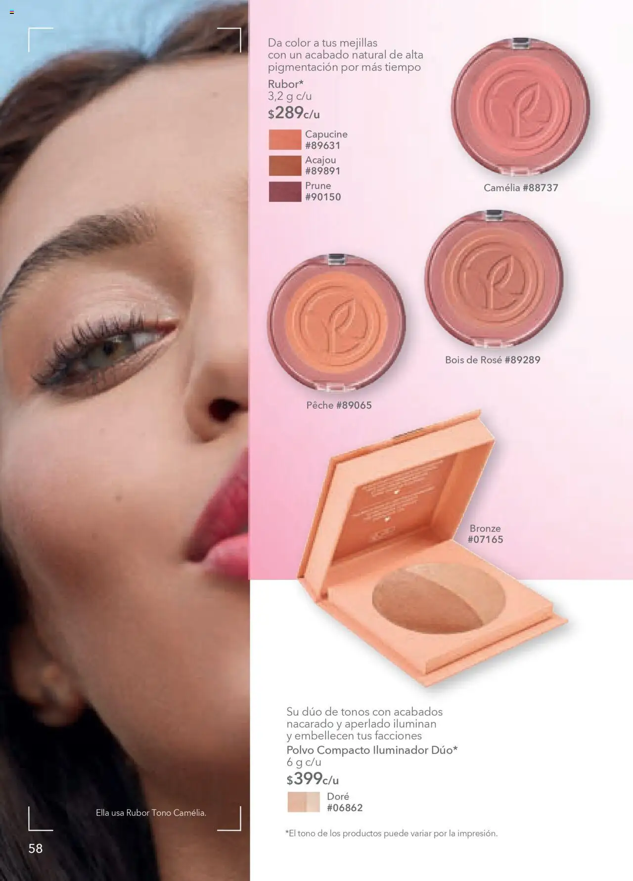 Nuevas ofertas de Yves Rocher válidas en toda la República Mexicana desde el 05.08.2025. ¡Encuentra las mejores ofertas en Yves Rocher - Campaña 11 2025! | Página: 60 | Productos: Iluminador, Polvo compacto, Polvo, Rubor