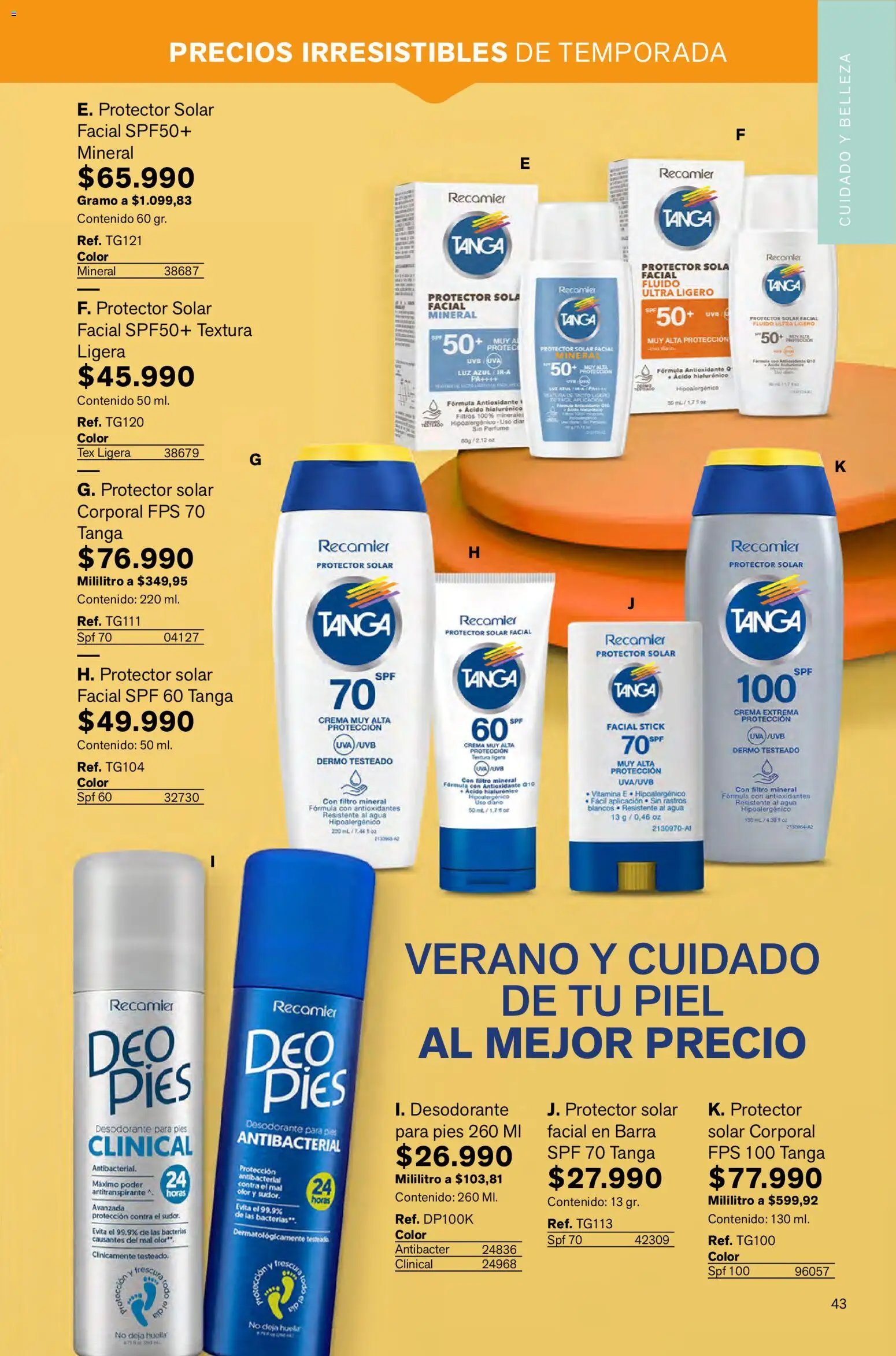 Leonisa revista - valida desde el 02.01.2026 | Página: 43 | Productos: Crema, Perfume, Uva, Antitranspirante