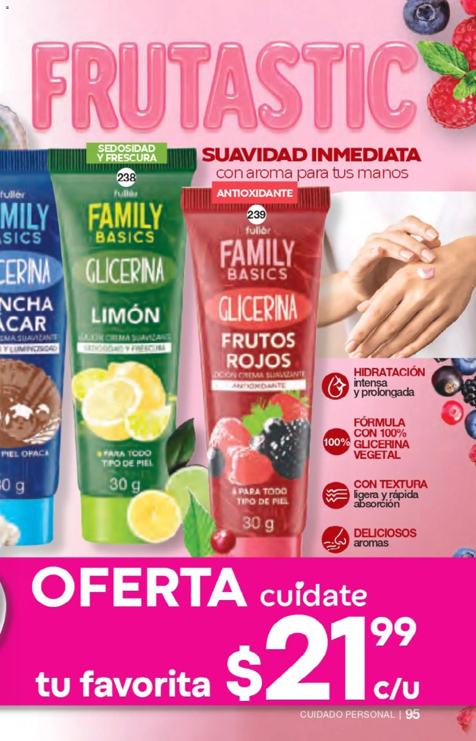 Nuevas ofertas de Fuller válidas en toda la República Mexicana desde el 04.02.2026. ¡Encuentra las mejores ofertas en Fuller campaña 22 2026! | Página: 97 | Productos: Crema, Limón