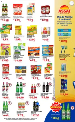 Assaí Atacadista Folheto - válido de 09.08.2025 | Página: 3 | Produtos: Biscoito, Refresco, Heineken, Campari