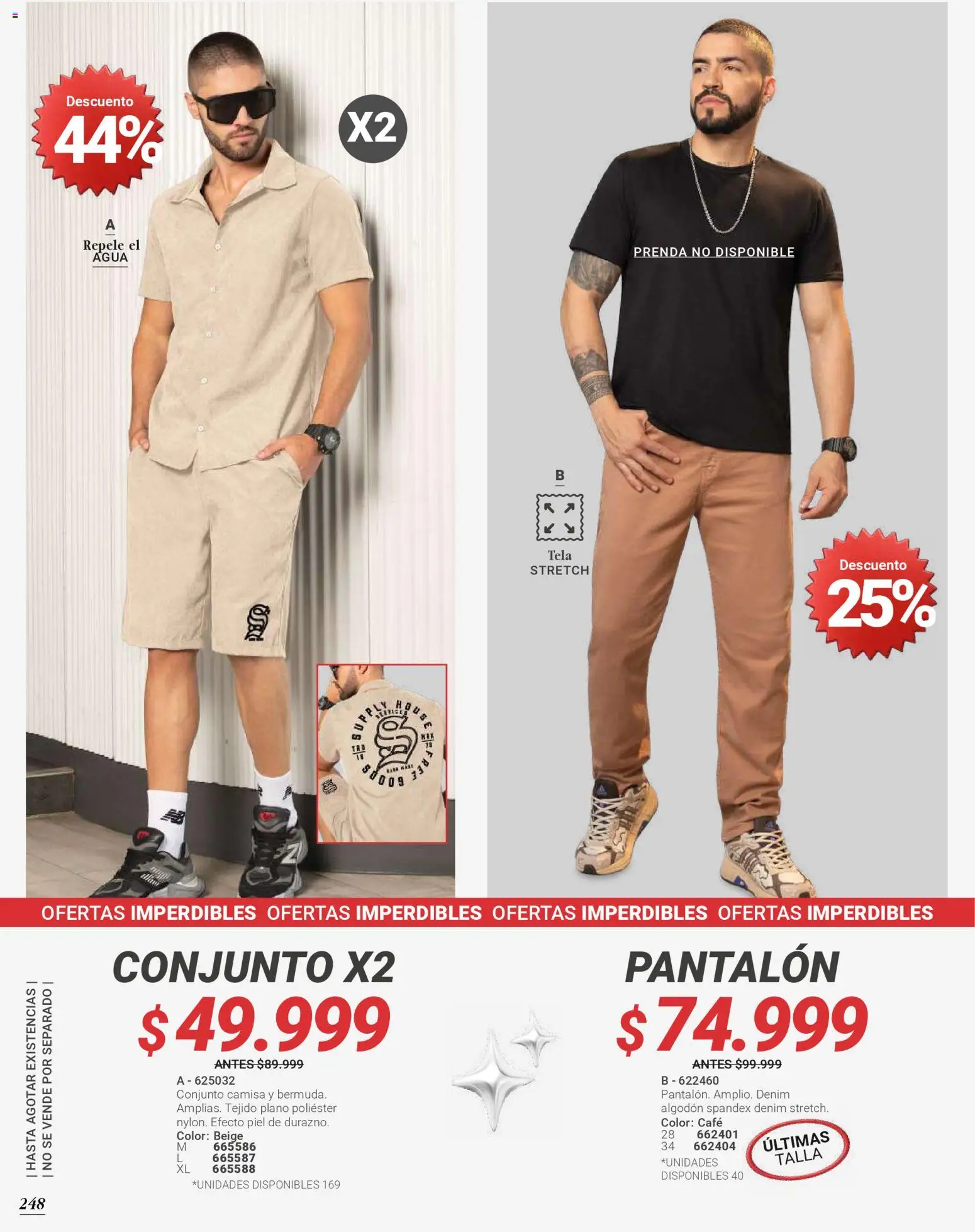 Carmel revista - valida desde el 01.04.2026 | Página: 248 | Productos: Agua, Algodón, Conjunto, Camisa