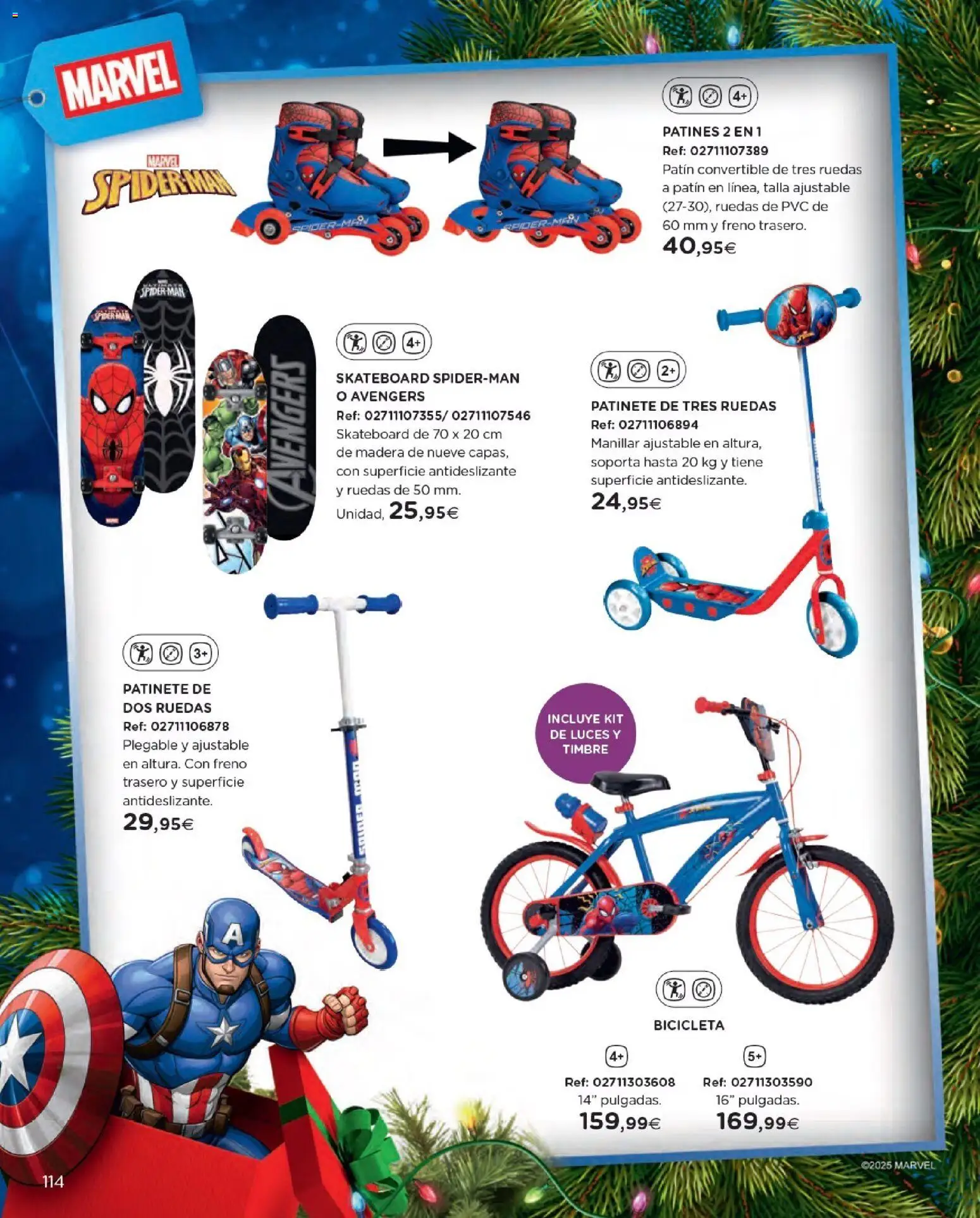 Nuevas ofertas de El Corte Inglés válidas en toda la República Mexicana desde el 27.10.2025. ¡Encuentra las mejores ofertas en El Corte Inglés catálogo Juguetes! | Página: 114 | Productos: Timbre