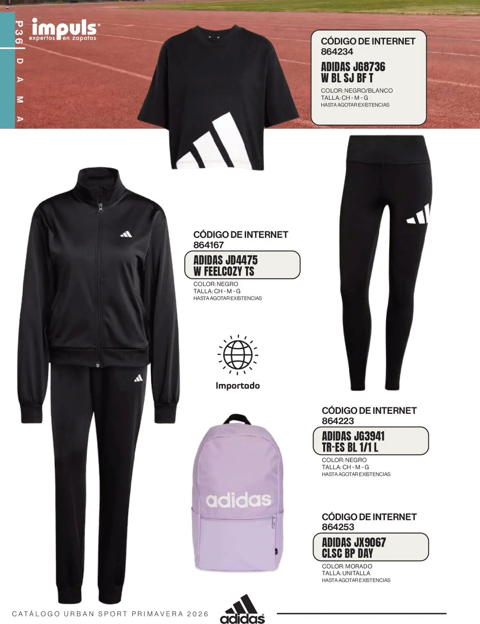 Nuevas ofertas de Impuls válidas en toda la República Mexicana desde el 01.03.2026. ¡Encuentra las mejores ofertas en Impuls catálogo Urban Sport! | Página: 38 | Productos: Zapatos