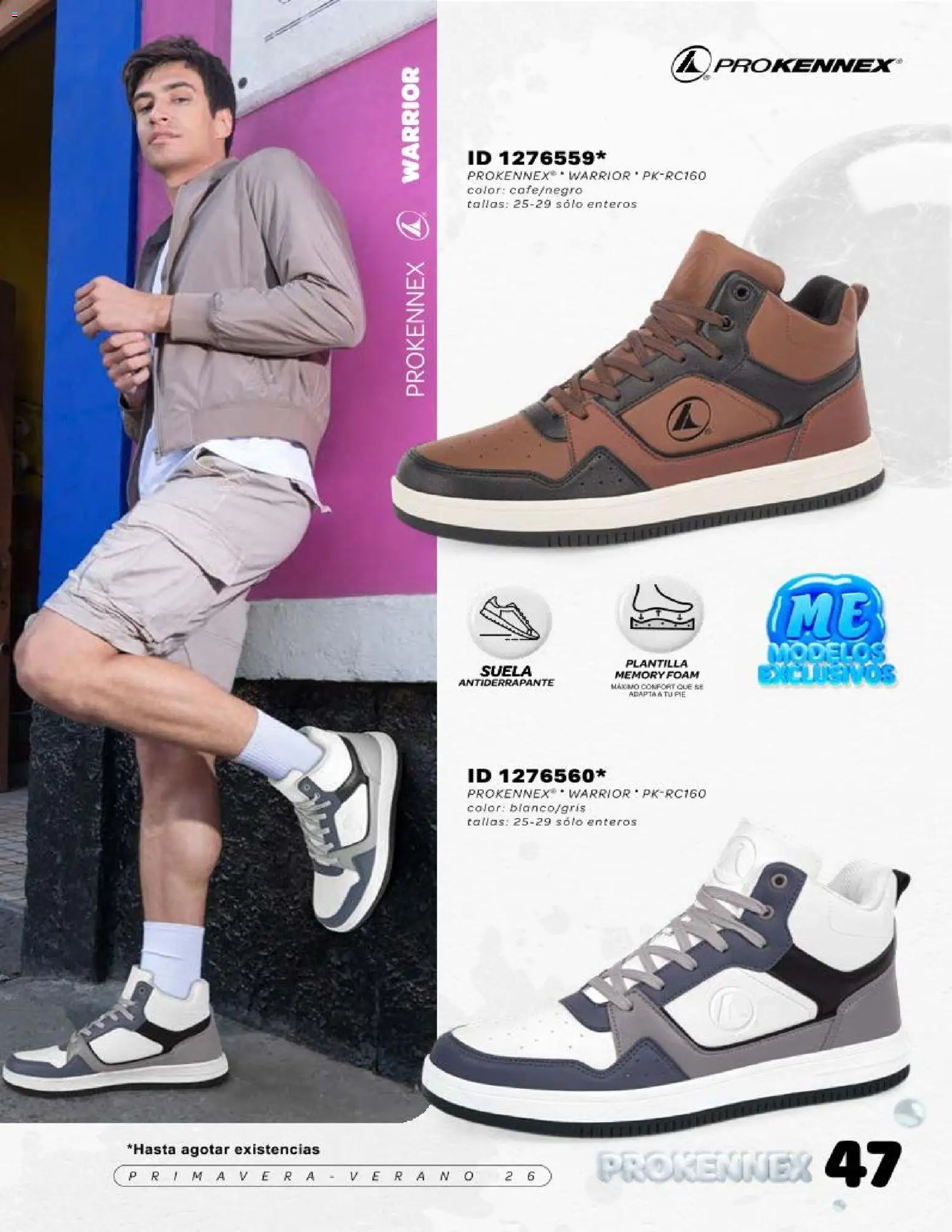 Nuevas ofertas de Price Shoes válidas en toda la República Mexicana desde el 30.03.2026. ¡Encuentra las mejores ofertas en Price Shoes catálogo Prokennex! | Página: 47