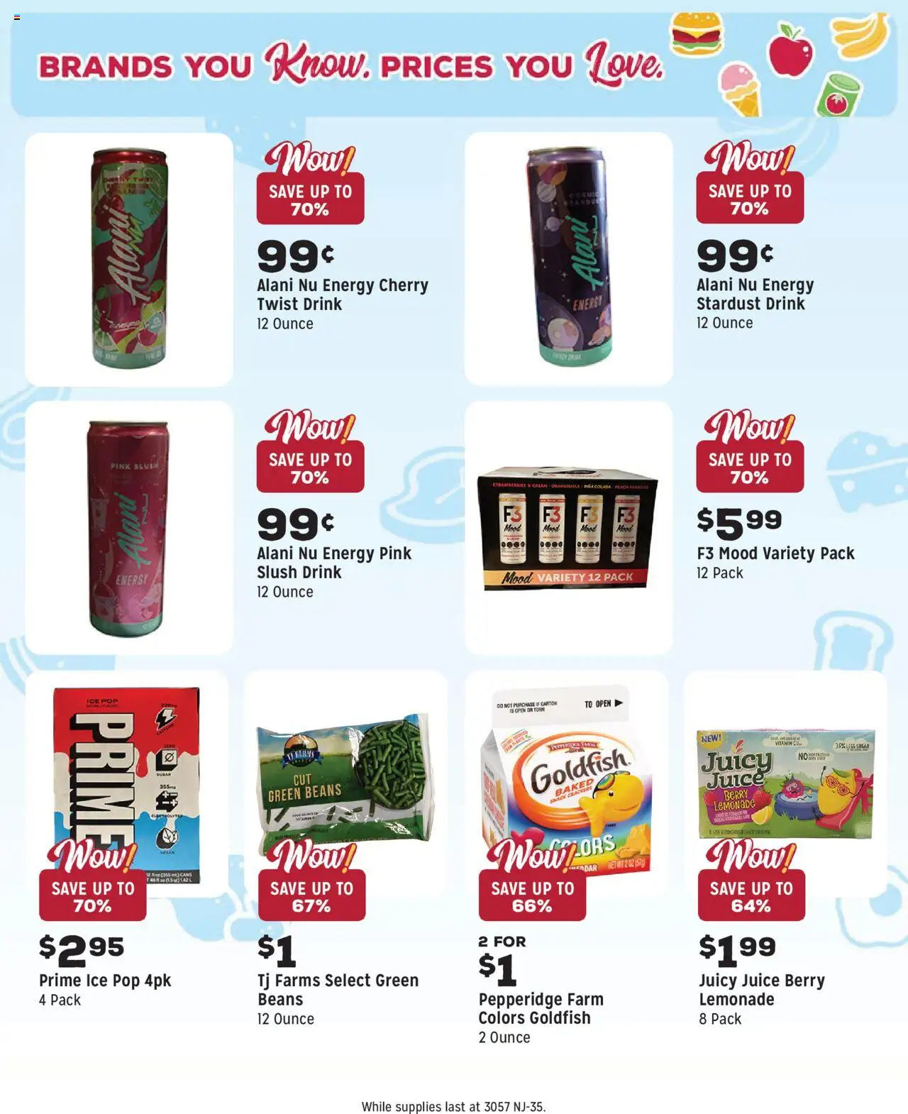 Grocery Outlet Weekly Ad - NJ - valid from 15.10.2025 | Page: 11 | Products: Juice, Strawberries, Peach