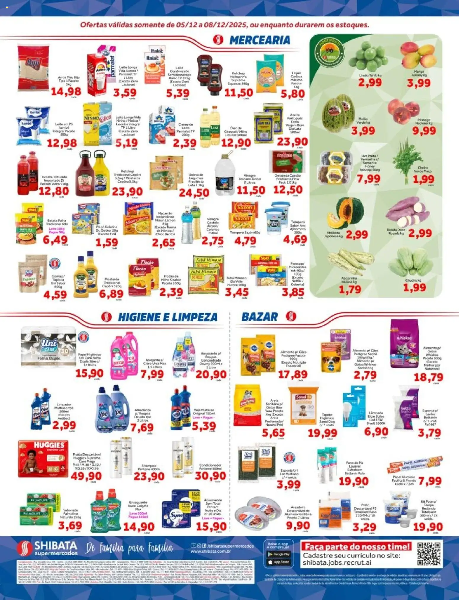 Shibata Folheto - válido de 05.12.2025 | Página: 2 | Produtos: Esponja, Condicionador, Bolo, Batata palha
