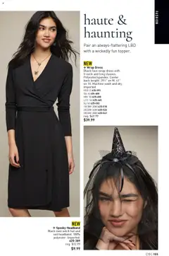 Avon Brochure - valid from 10.09.2025 | Page: 155 | Products: Hat, Dress