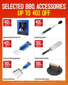 Preview of Barbeques Galore catalogue  - valid from 05.03.2026 | Page: 4 | Products: Brush, Accessories, Grill