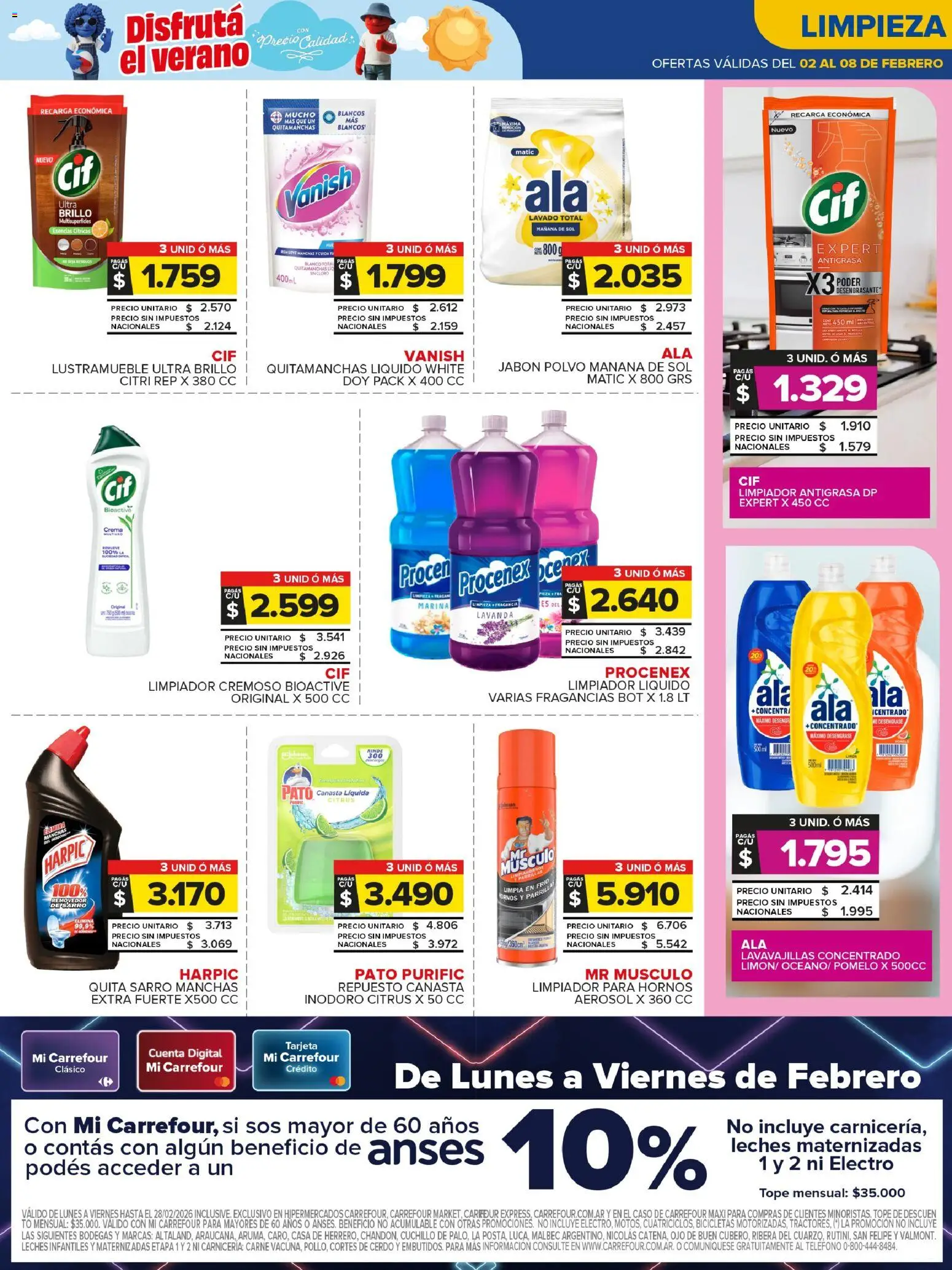 Carrefour Maxi catálogo │ válido desde el 02.02.2026 | Página: 6 | Productos: Caso, Fragancia, Cerdo, Canasta