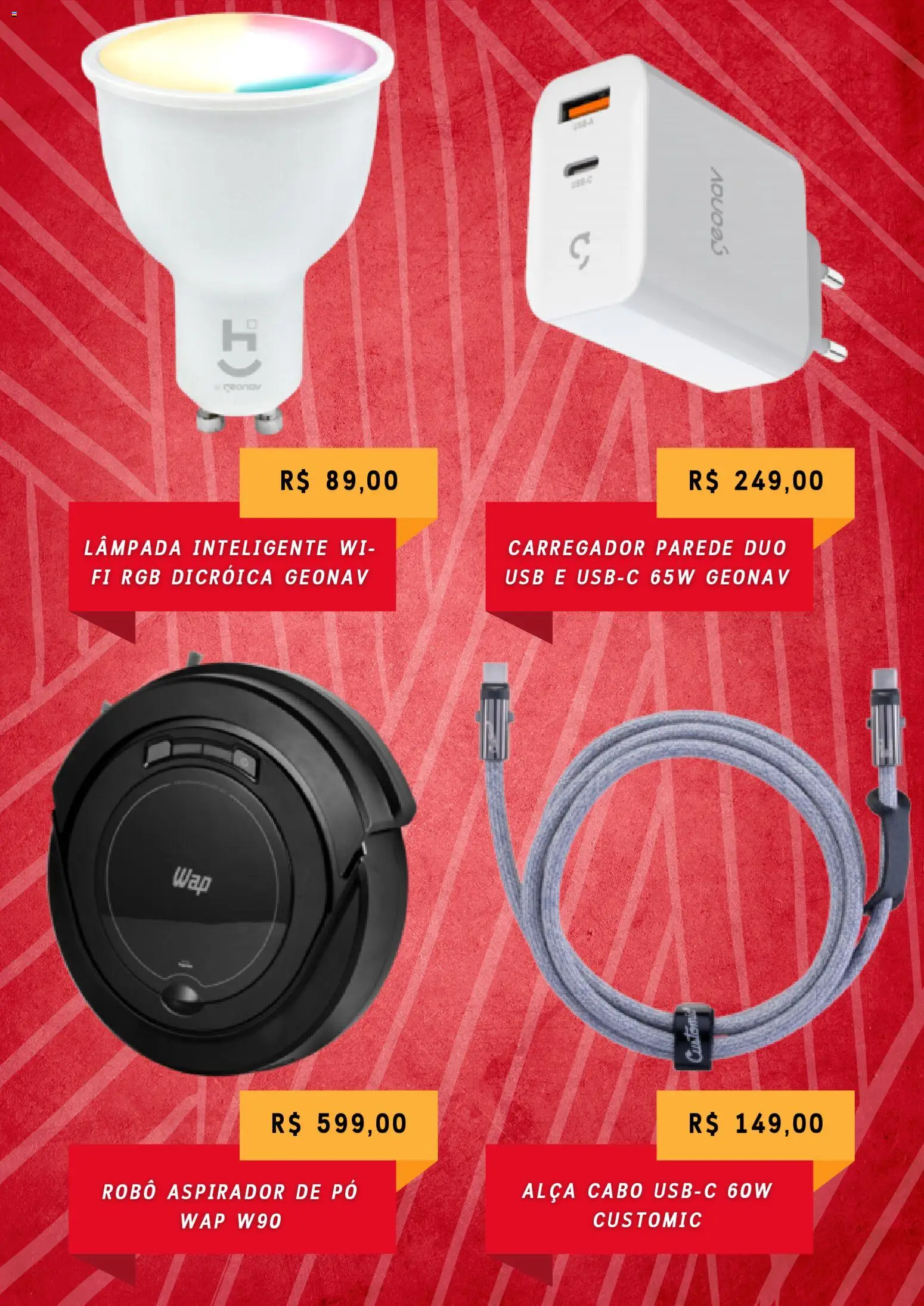 Claro Folheto - válido de 01.12.2025 | Página: 5 | Produtos: Lâmpada inteligente, Lâmpada, Robô, Robo aspirador