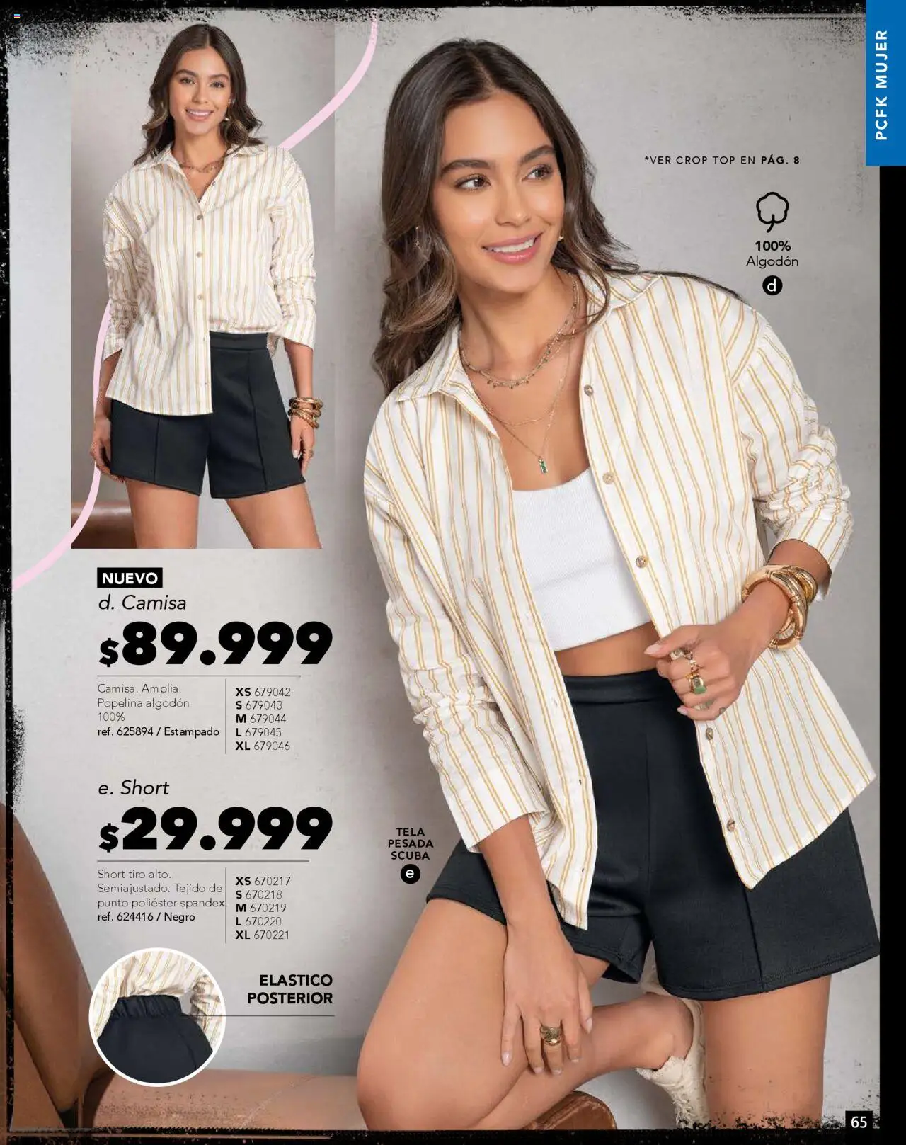 Pacifika revista - valida desde el 01.08.2025 | Página: 78 | Productos: Algodón, Short, Top, Camisa