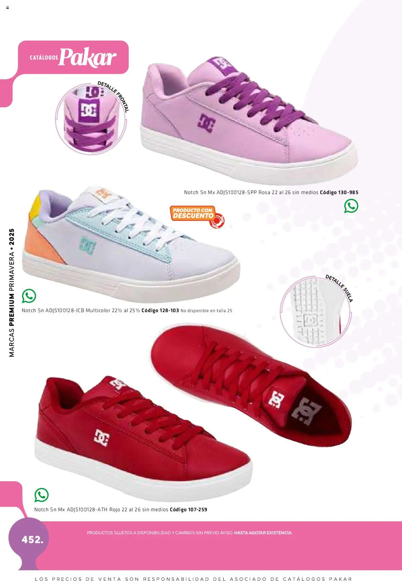 Nuevas ofertas de SC Pakar válidas en toda la República Mexicana desde el 06.03.2025. ¡Encuentra las mejores ofertas en SC Pakar catálogo Women! | Página: 452