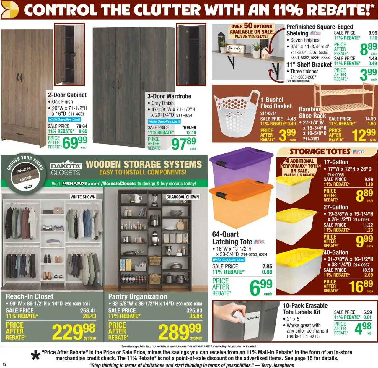 Menards - Weekly Ad - valid from 15.10.2025 | Page: 16