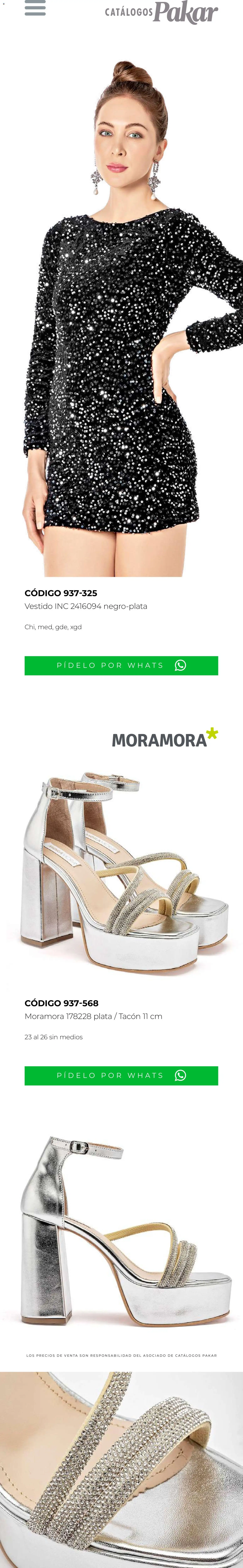 Nuevas ofertas de SC Pakar válidas en toda la República Mexicana desde el 21.11.2025. ¡Encuentra las mejores ofertas en SC Pakar catálogo Vámonos De Fiesta! | Página: 22 | Productos: Vestido