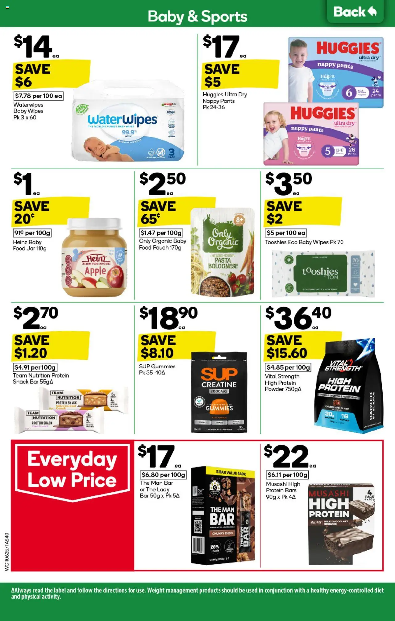 Woolworths catalogue - valid from 11.06.2025 | Page: 40 | Products: Milk, Chocolate, Water, Weight
