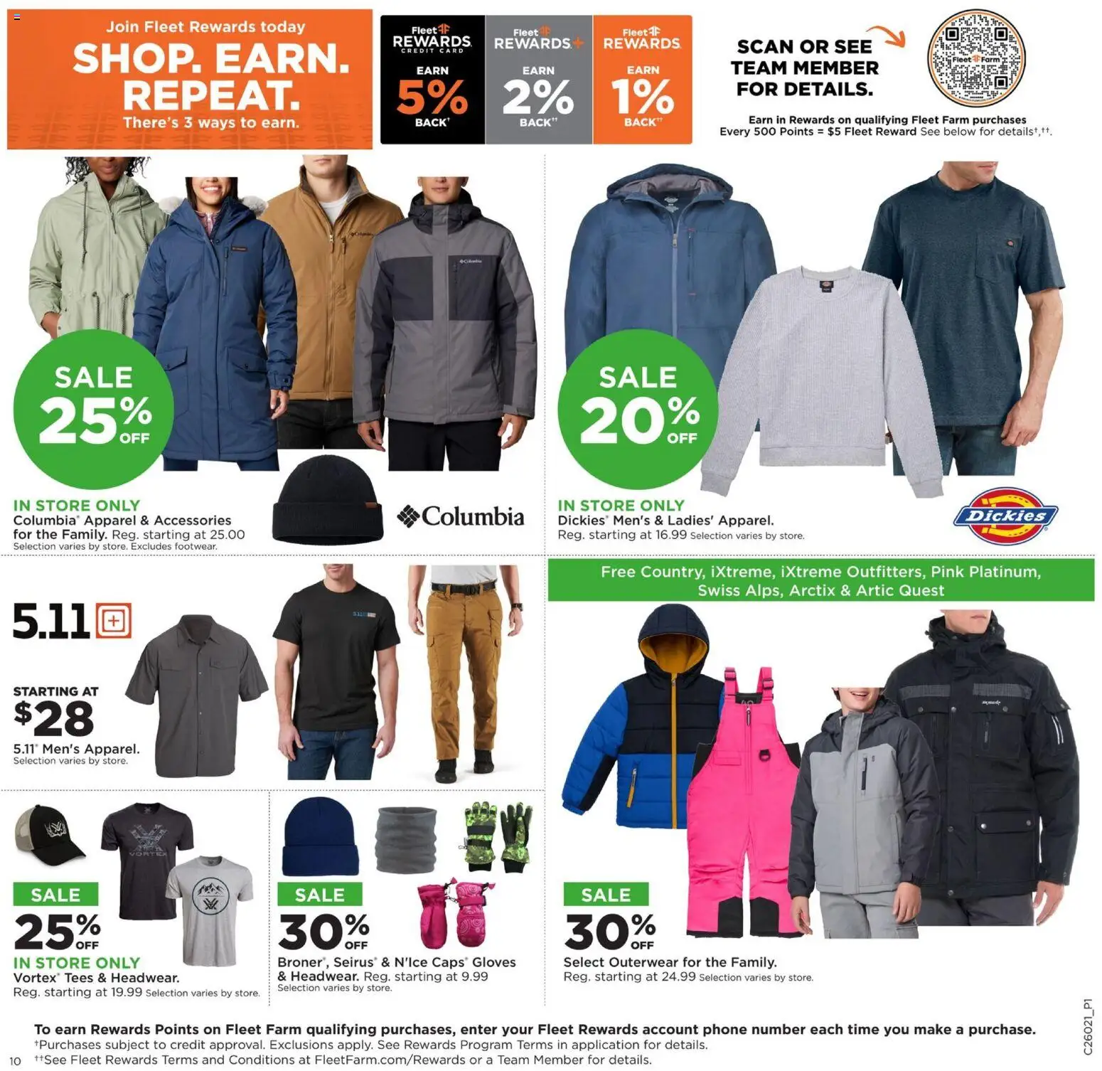 Mills Fleet Farm Weekly Ad - valid from 05.01.2026 | Page: 11 | Products: Gloves, Phone