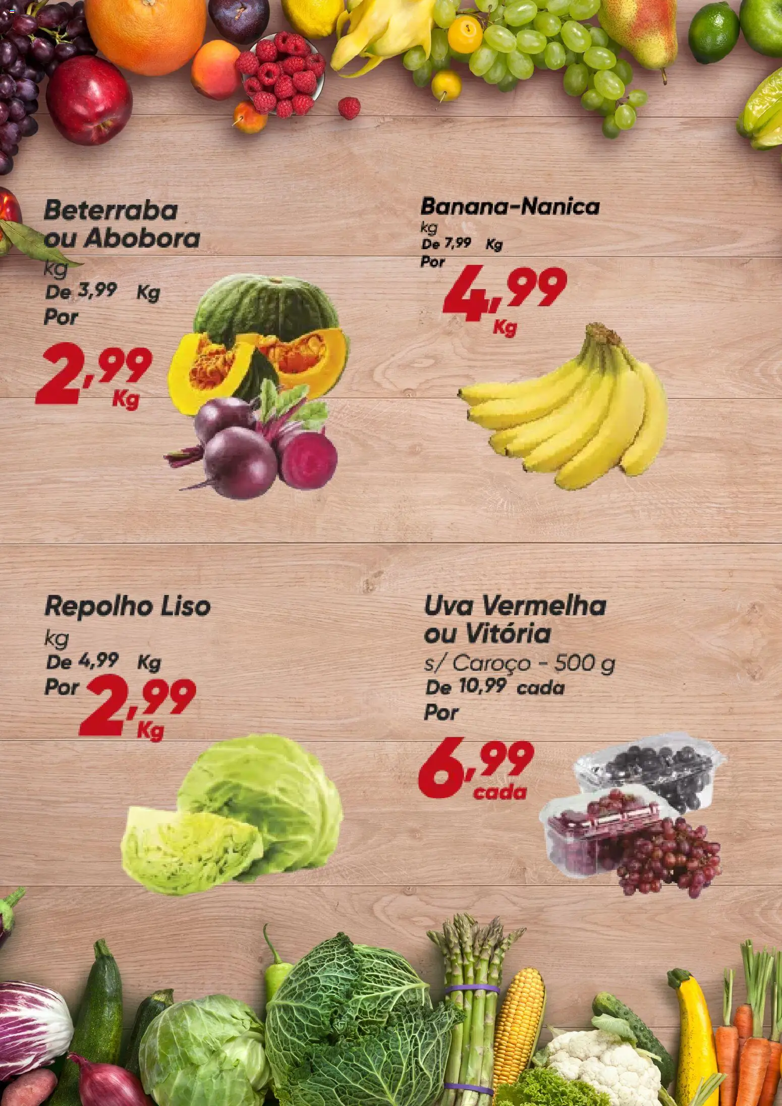 Dia Folheto - válido de 19.01.2026 | Página: 4 | Produtos: Abóbora, Beterraba, Repolho