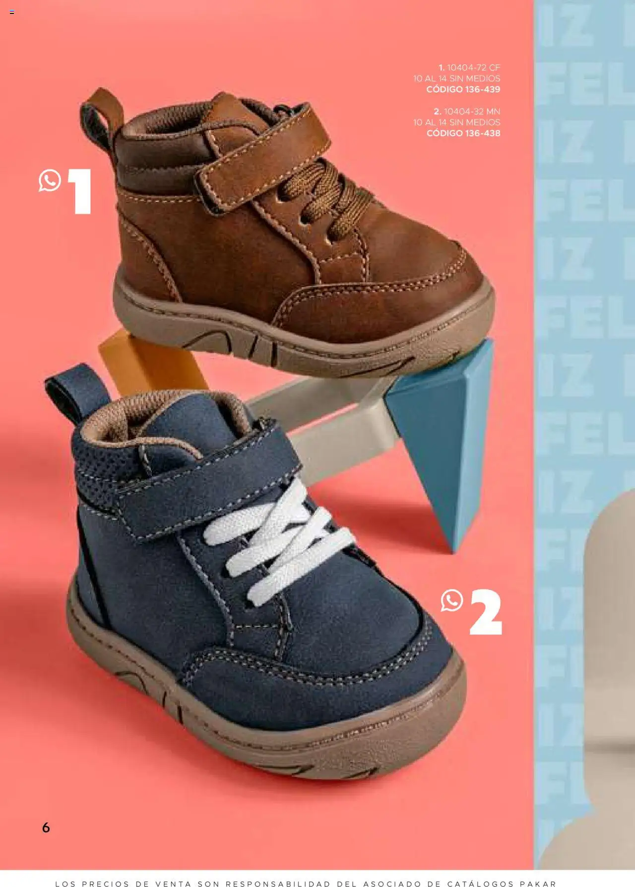 Nuevas ofertas de SC Pakar válidas en toda la República Mexicana desde el 24.07.2025. ¡Encuentra las mejores ofertas en SC Pakar - Catálogo Nino otoño / invierno! | Página: 6