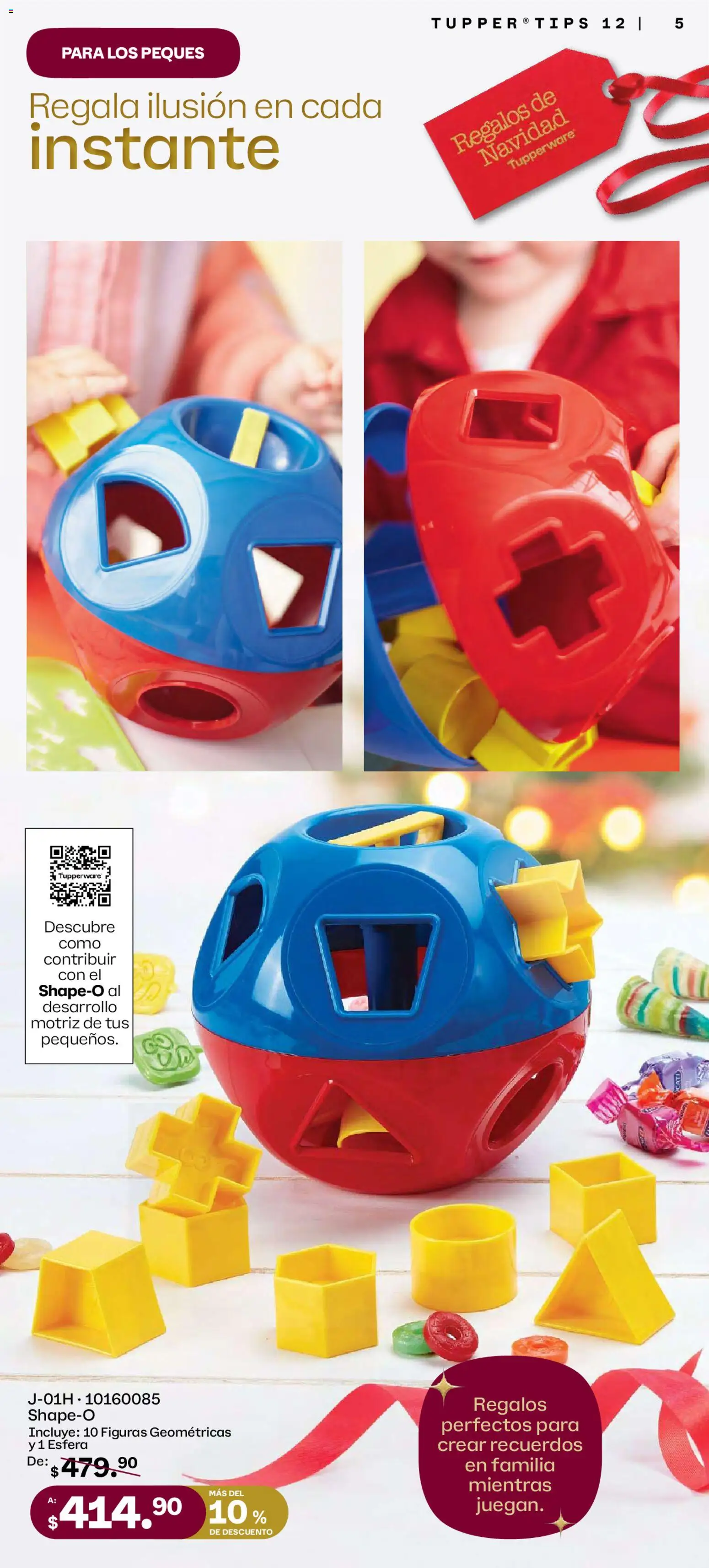 Nuevas ofertas de Tupperware válidas en toda la República Mexicana desde el 03.11.2025. ¡Encuentra las mejores ofertas en Tupperware catálogo! | Página: 5 | Productos: Tupper