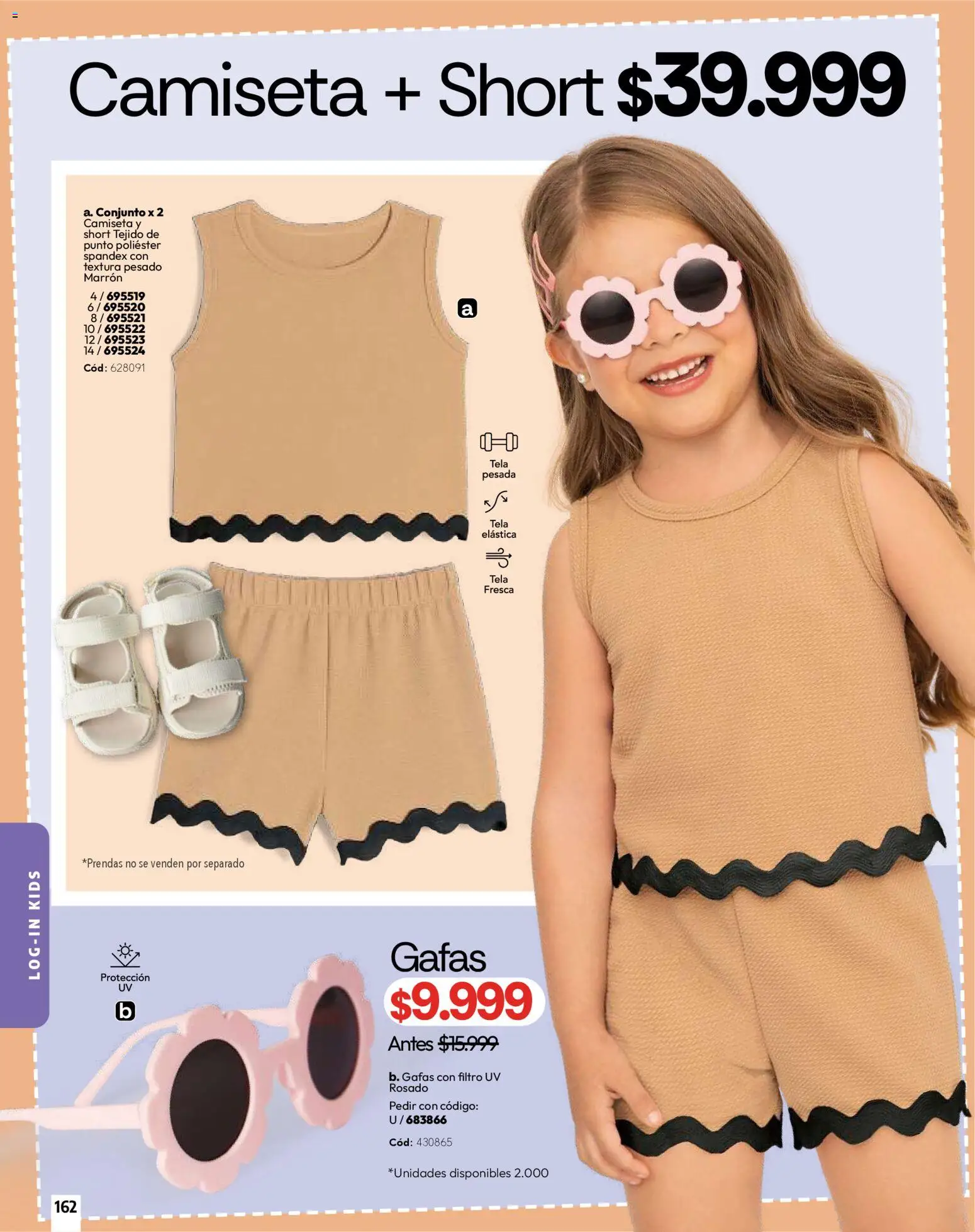 Carmel revista - valida desde el 01.03.2026 | Página: 162 | Productos: Short, Camiseta, Conjunto