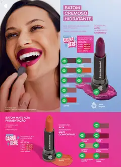 O Boticário - Ciclo 02/2026 - Pré-Visualização do folheto da loja O Boticário, válido de 19.01.2026 | Página: 126 | Produtos: Batom