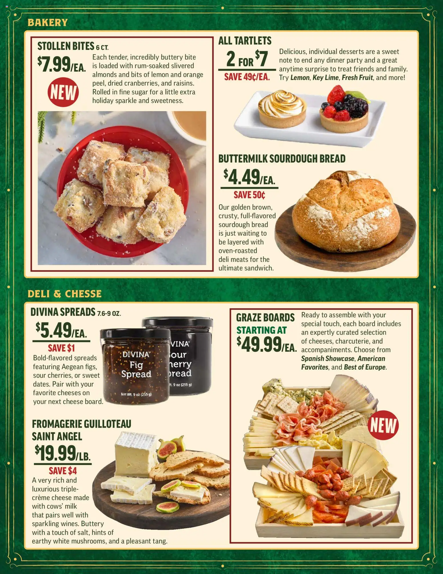 Central Market Weekly Ad - valid from 10.12.2025 | Page: 5 | Products: Bakery, Cheese, Bread, Lemon