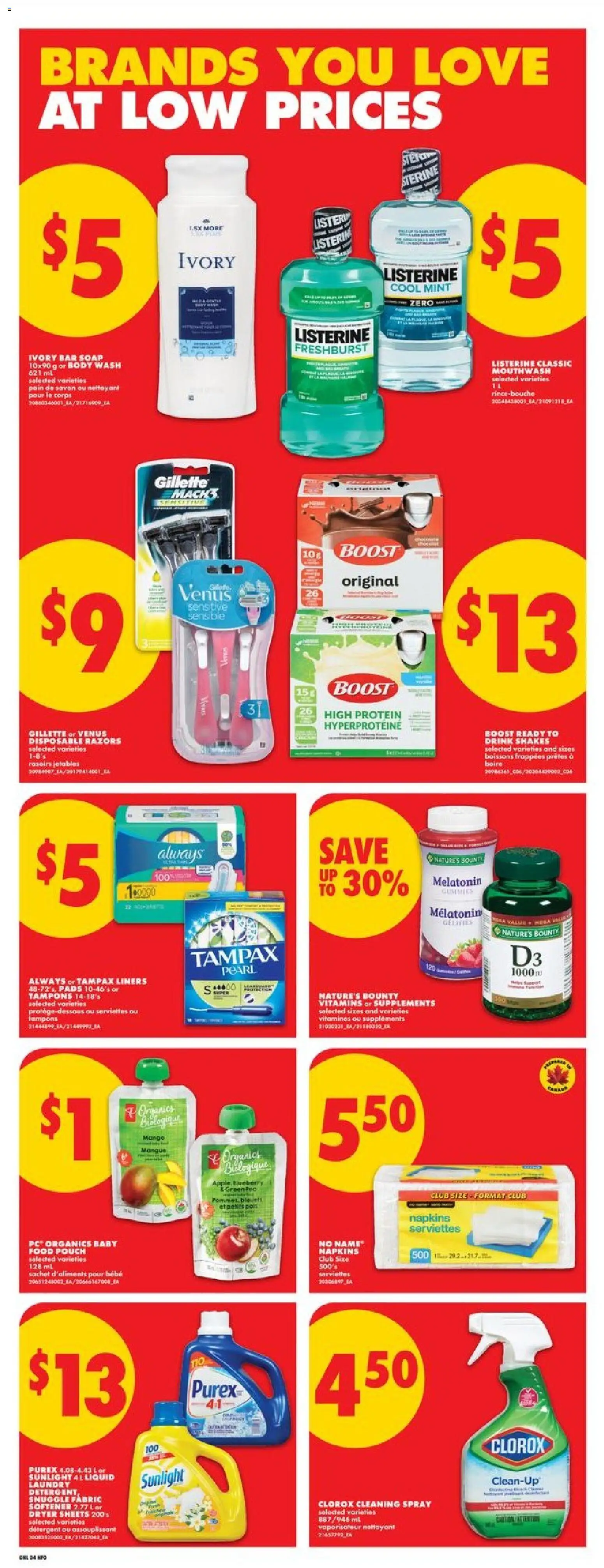 No Frills flyer valid from 02.04.2026 | Page: 8 | Products: PC, Dryer, Soap, Detergent