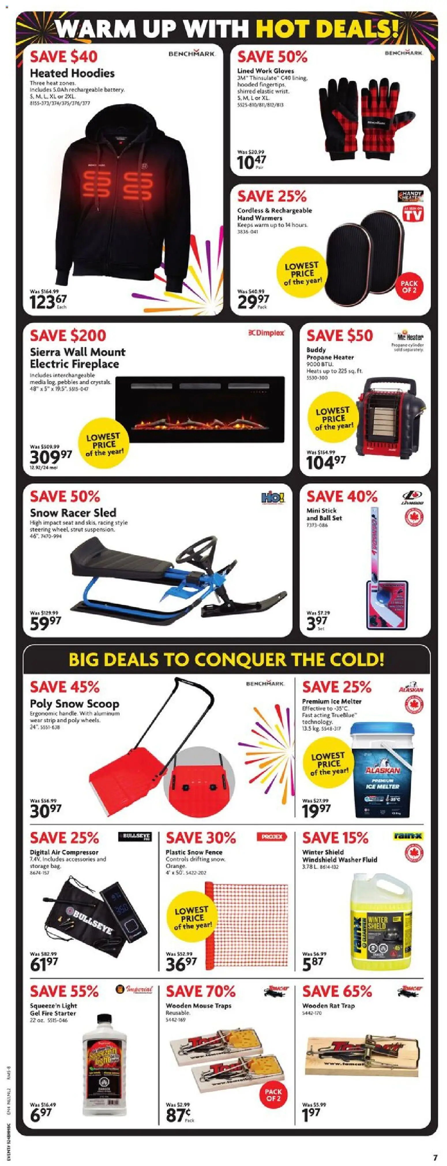 Home Hardware flyer valid from 27.11.2025 | Page: 8 | Products: Gloves, Mouse