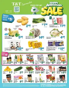 Preview of T&T Supermarket weekly flyer - AB from shop T&T Supermarket valid from 27.03.2026
