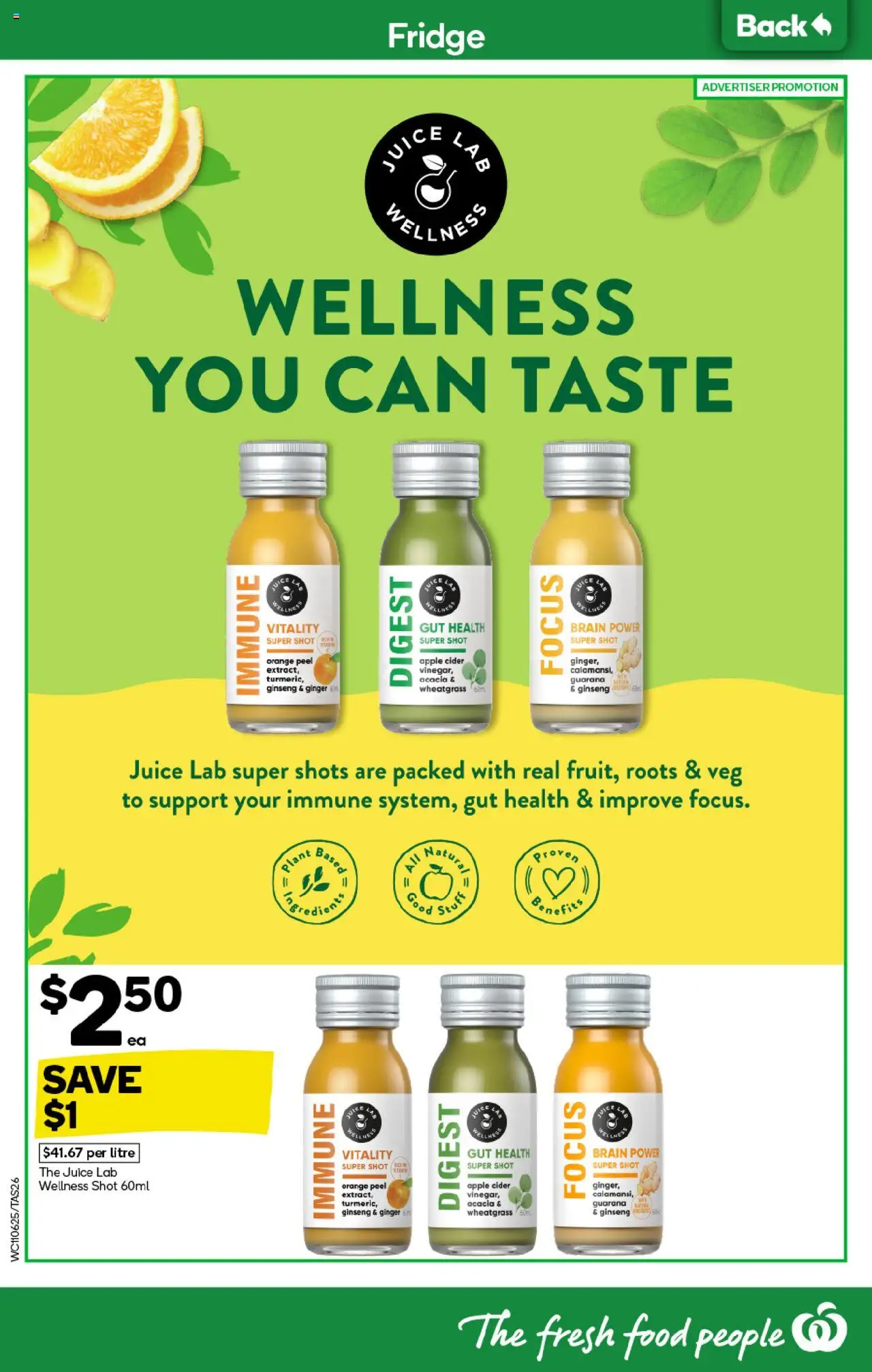Woolworths catalogue - valid from 11.06.2025 | Page: 26 | Products: Ginger, Peel, Fridge, Oven