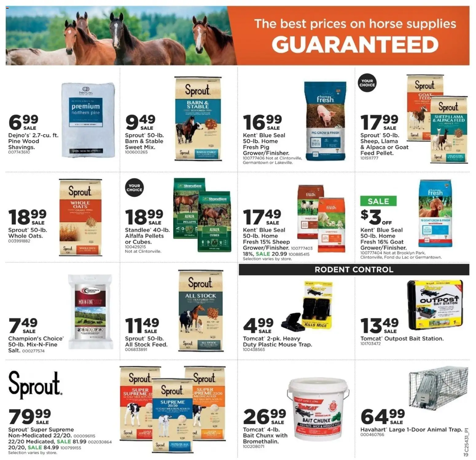 Mills Fleet Farm Weekly Ad - valid from 23.10.2025 | Page: 26 | Products: Mouse, Bait