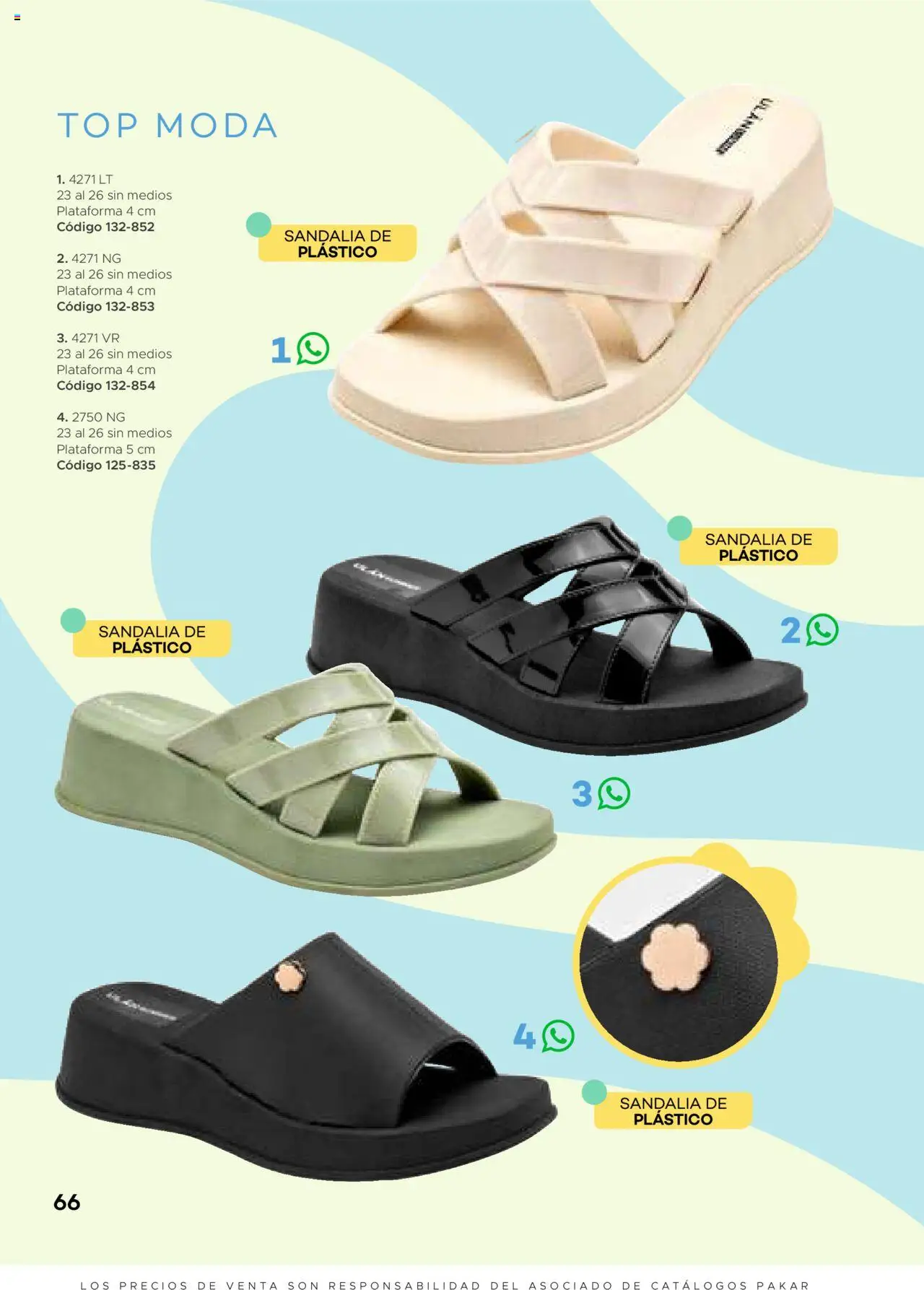 Nuevas ofertas de SC Pakar válidas en toda la República Mexicana desde el 31.01.2025. ¡Encuentra las mejores ofertas en SC Pakar catálogo Primavera Verano! | Página: 66 | Productos: Top