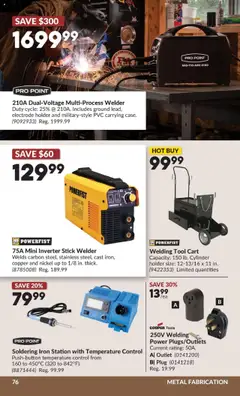 Preview of Princess Auto - 2 Week Sale! from shop Princess Auto valid from 21.10.2025 | Page: 97 | Products: Iron