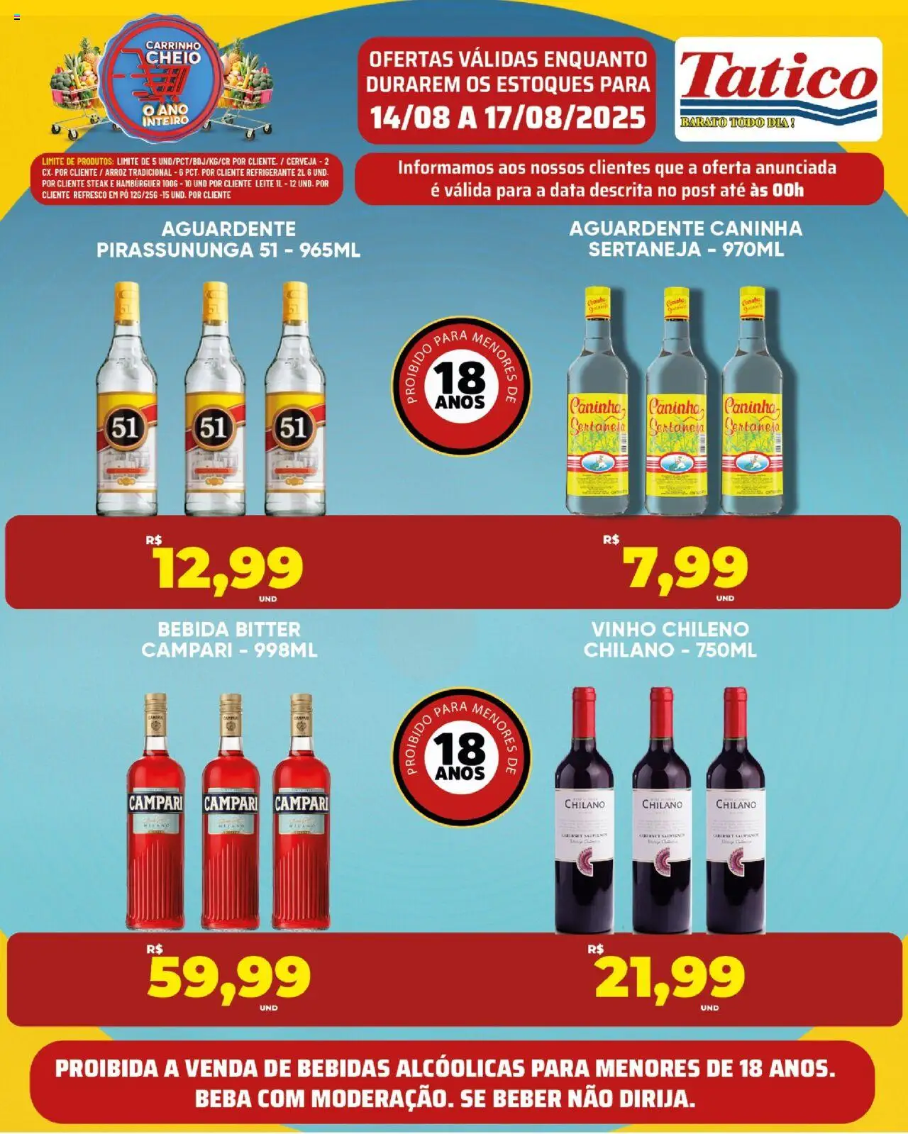 Tatico Folheto - válido de 15.08.2025 | Página: 27 | Produtos: Refresco, Arroz, Hambúrguer, Refrigerante